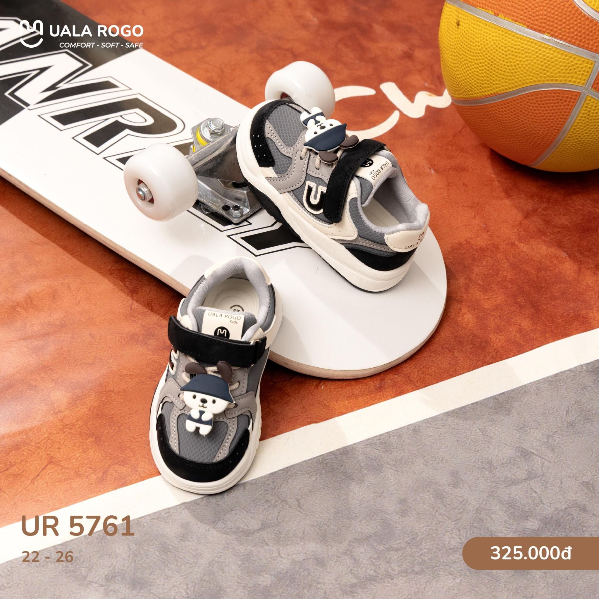 Giày Kids UalaRogo Cho Bé UR 5761 