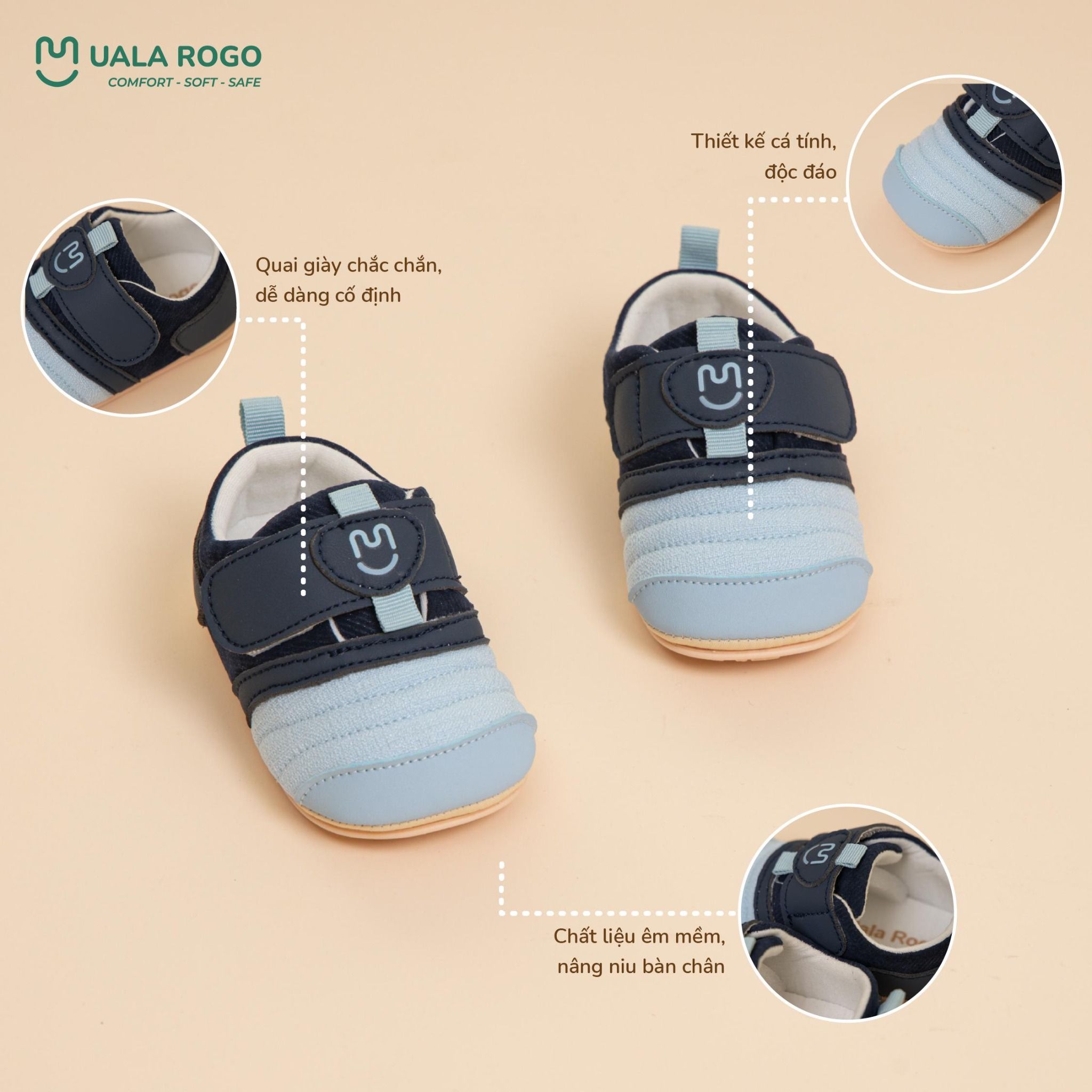  Giày Sơ Sinh Cho Bé UR 808 