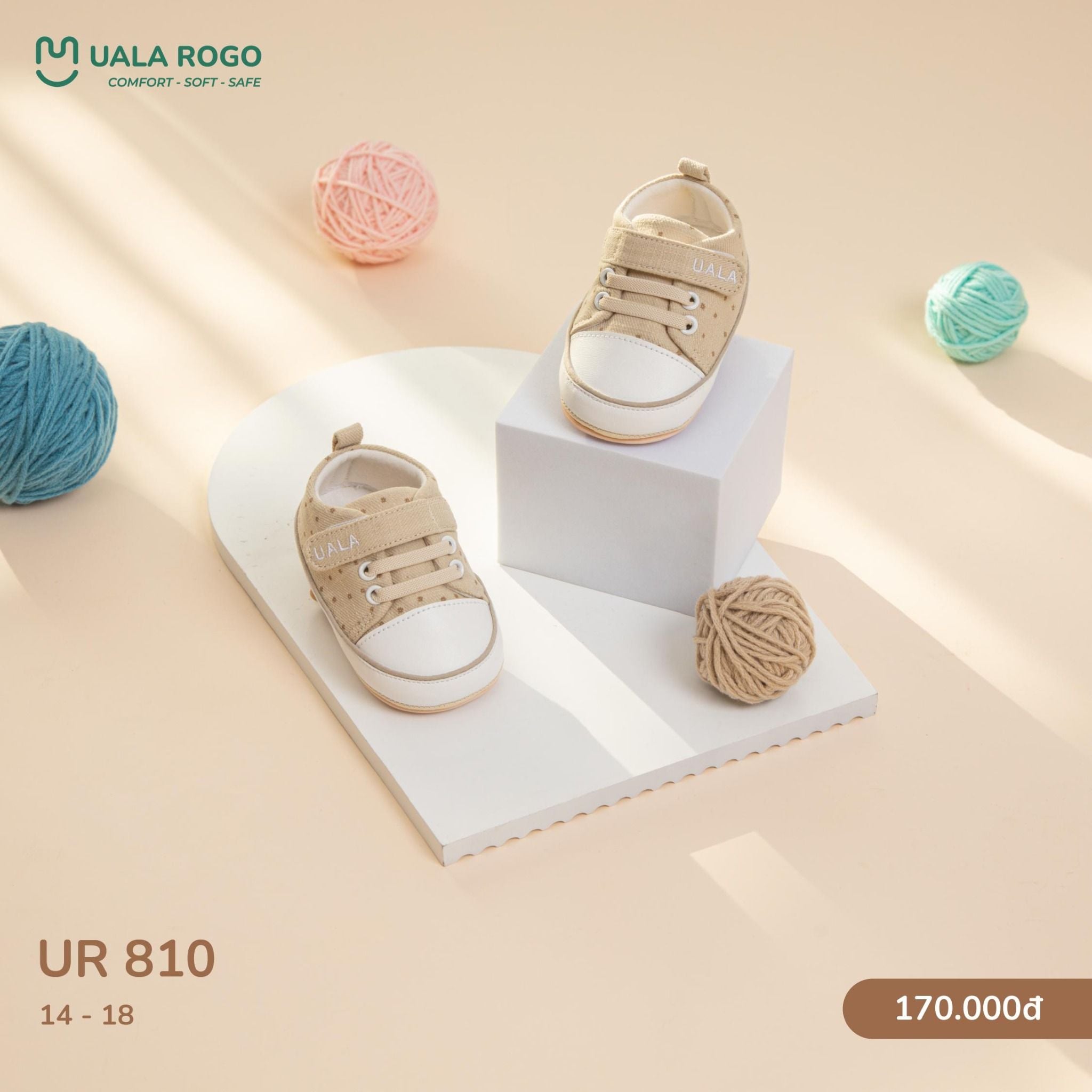  Giày Sơ Sinh Cho Bé UR 810 