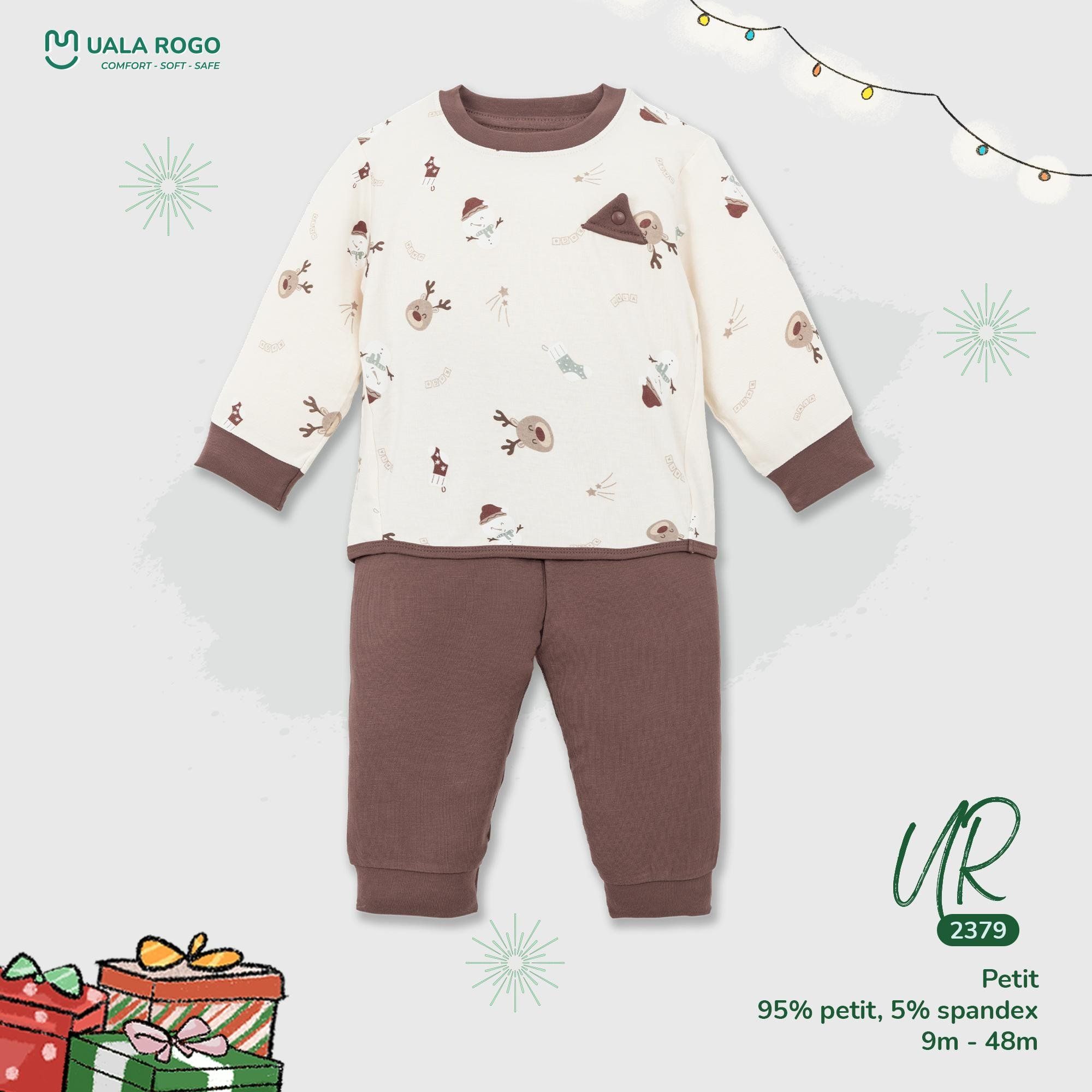  Bộ Dài Tay Cho Bé UR 2379 