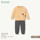  Bộ Dài Tay Nỉ Mỏng Cho Bé UR 278 