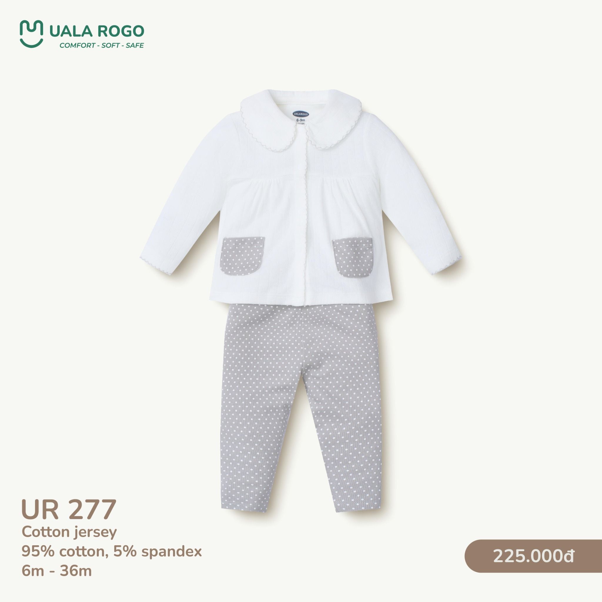  Bộ Dài Tay Cho Bé UR 277 