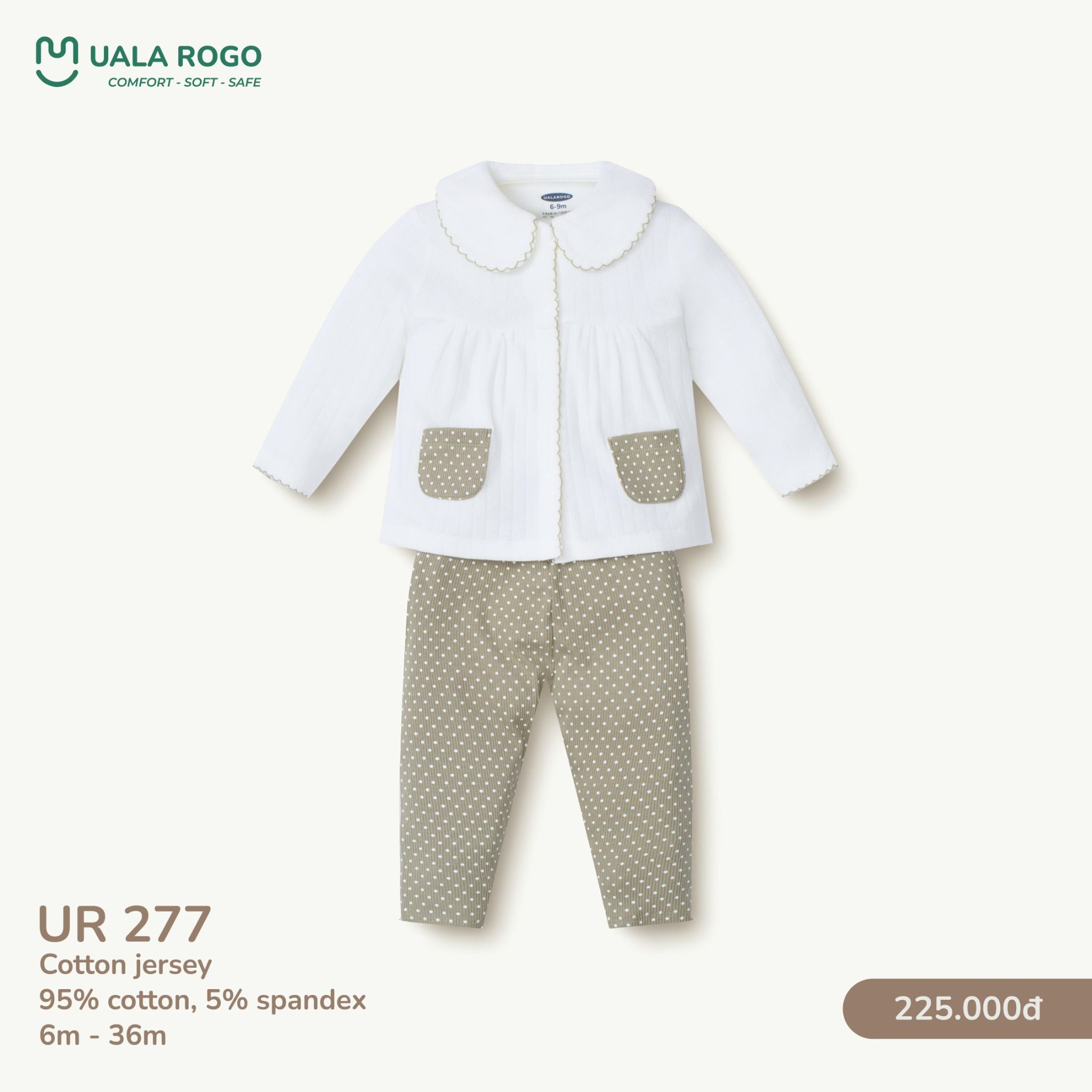  Bộ Dài Tay Cho Bé UR 277 