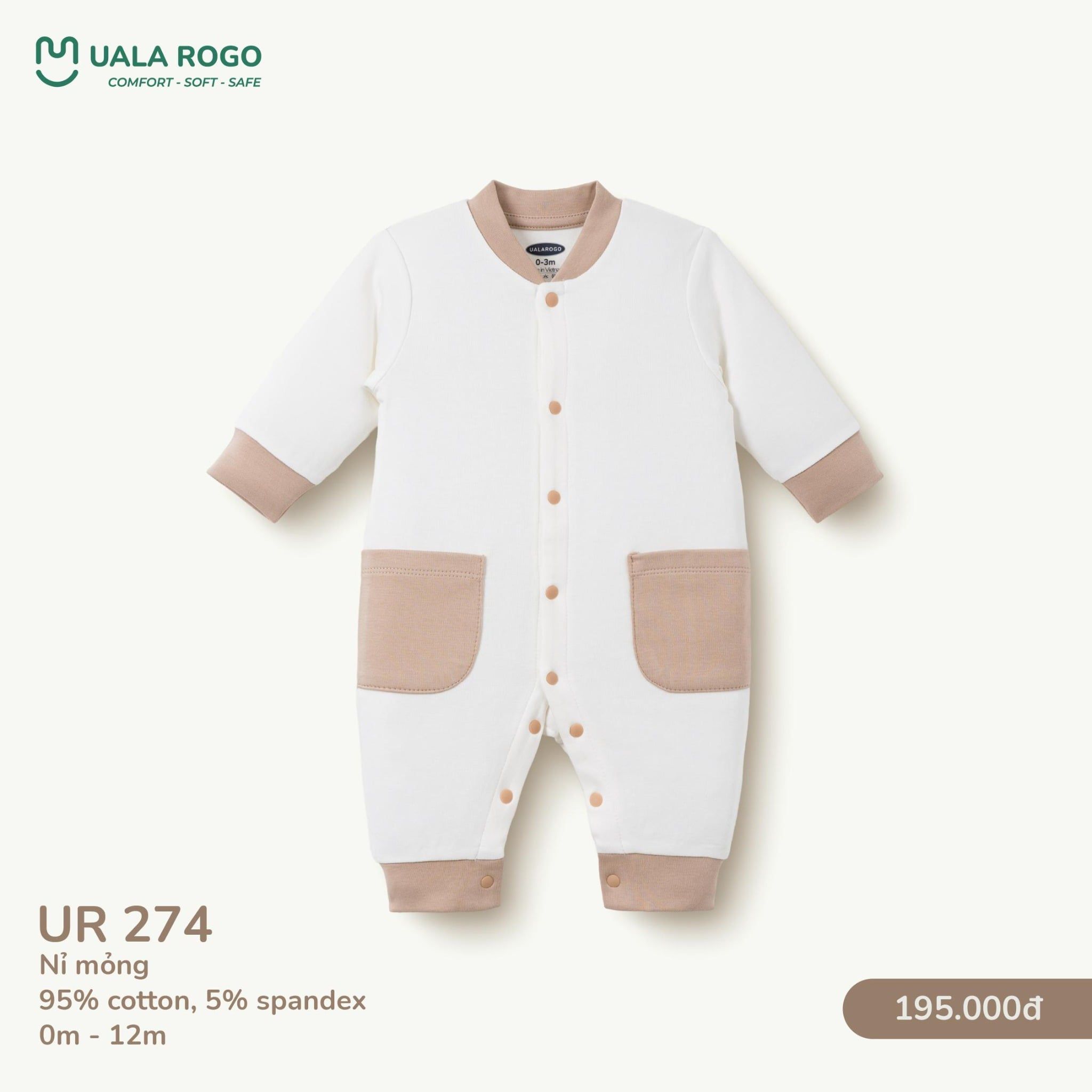  Body Dài Tay Cho Bé UR 274 