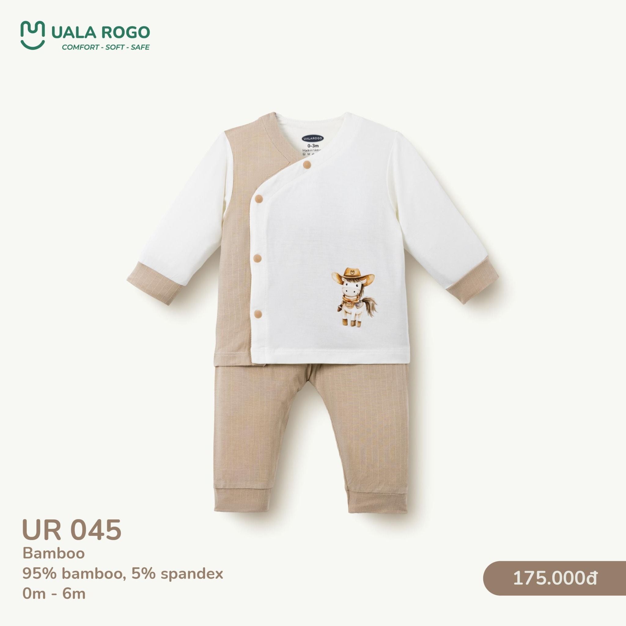  Bộ Dài Tay Sơ Cho Bé UR 045 