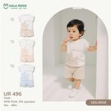  Bộ Cộc Tay Họa Tiết Thỏ Cho Bé UR 496 