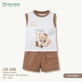  Bộ Sát Nách Họa Tiết Gấu Nhỏ Cho Bé UR 498 