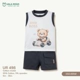  Bộ Sát Nách Họa Tiết Gấu Nhỏ Cho Bé UR 498 