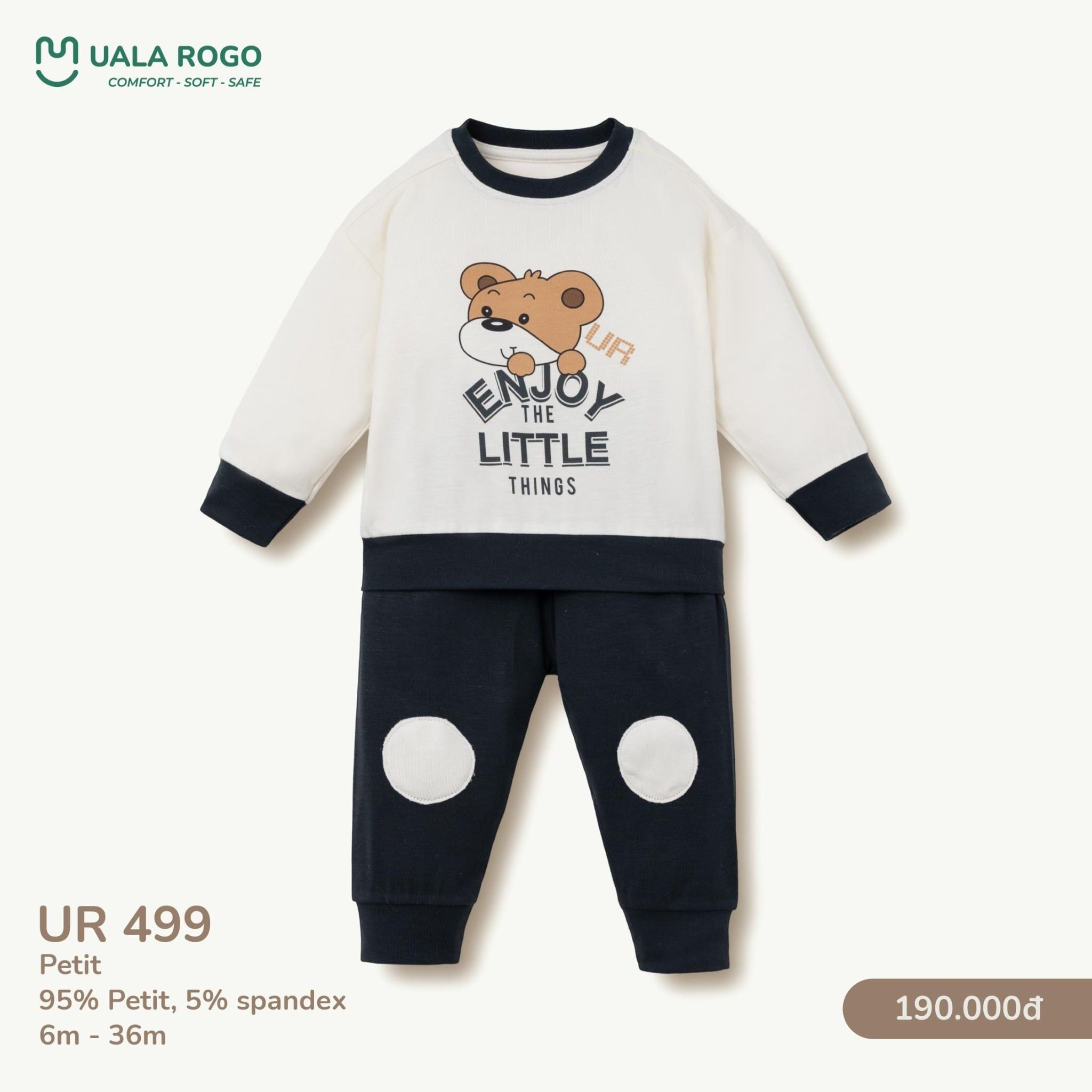  Bộ Dài Tay Cho Bé UR 499 