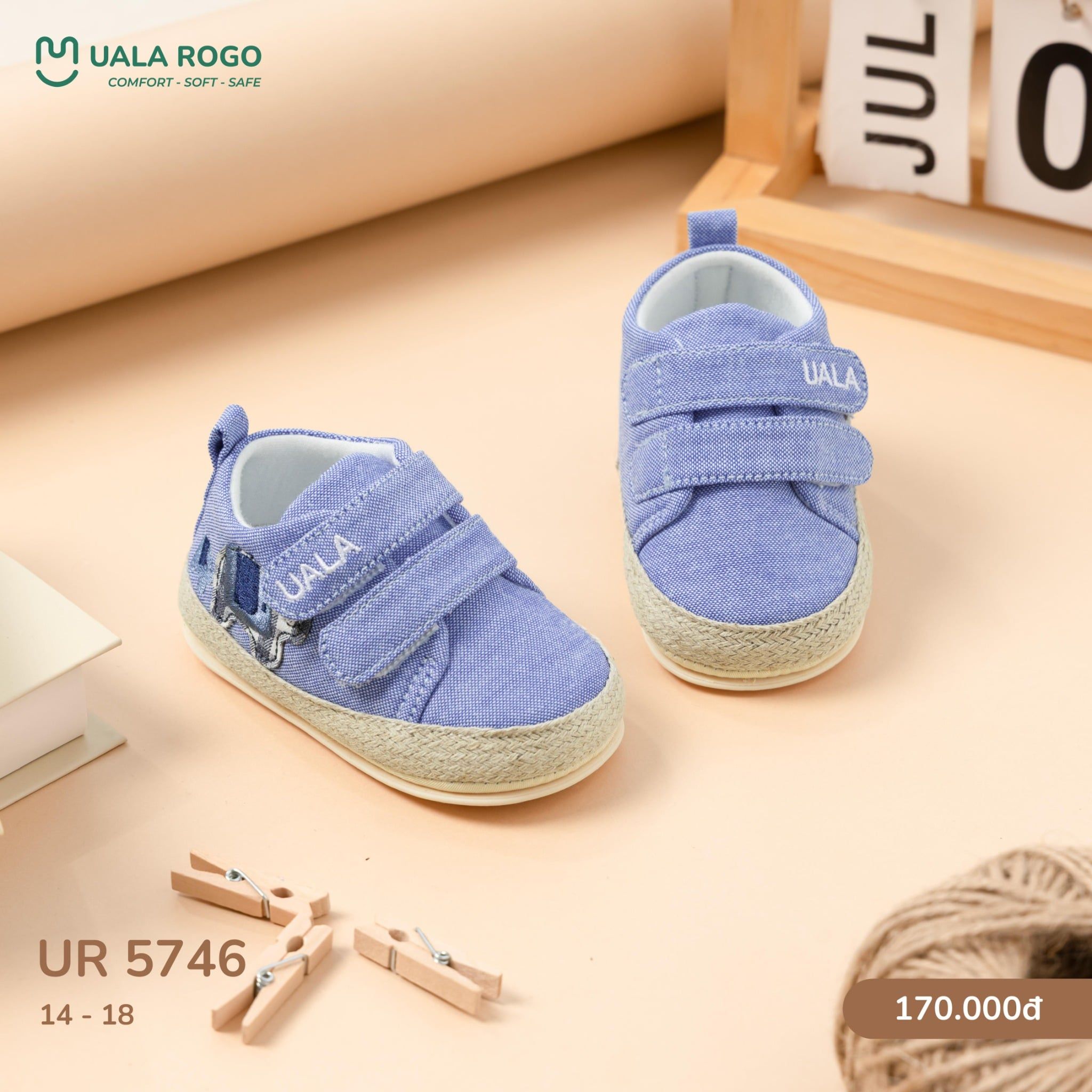  Giày Sơ Sinh Cho Bé UR 5746 