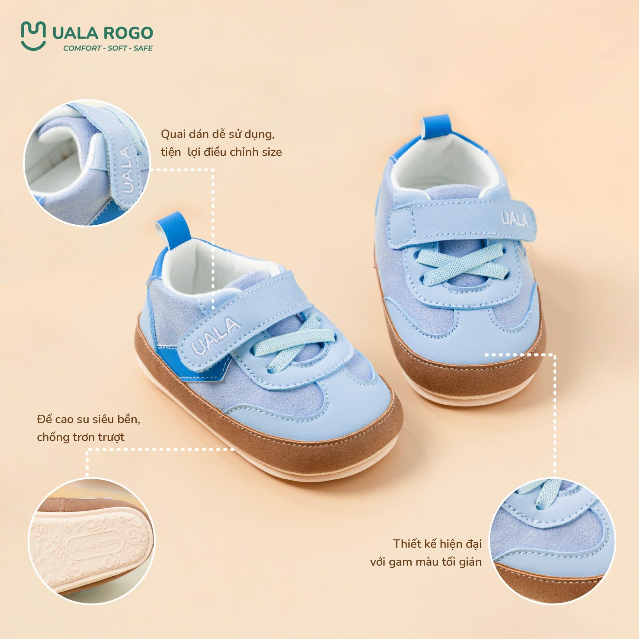  Giày Sơ Sinh Cho Bé UR 5751 