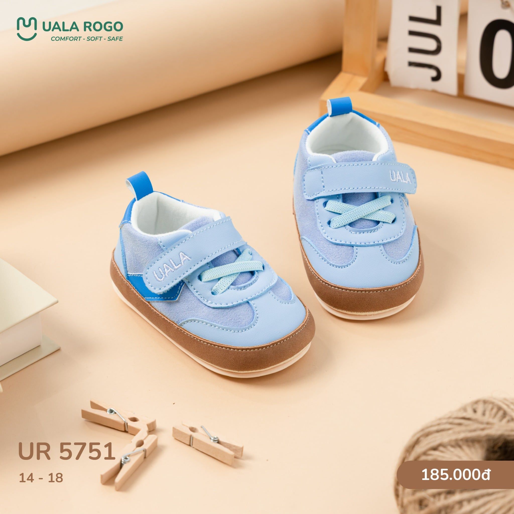  Giày Sơ Sinh Cho Bé UR 5751 