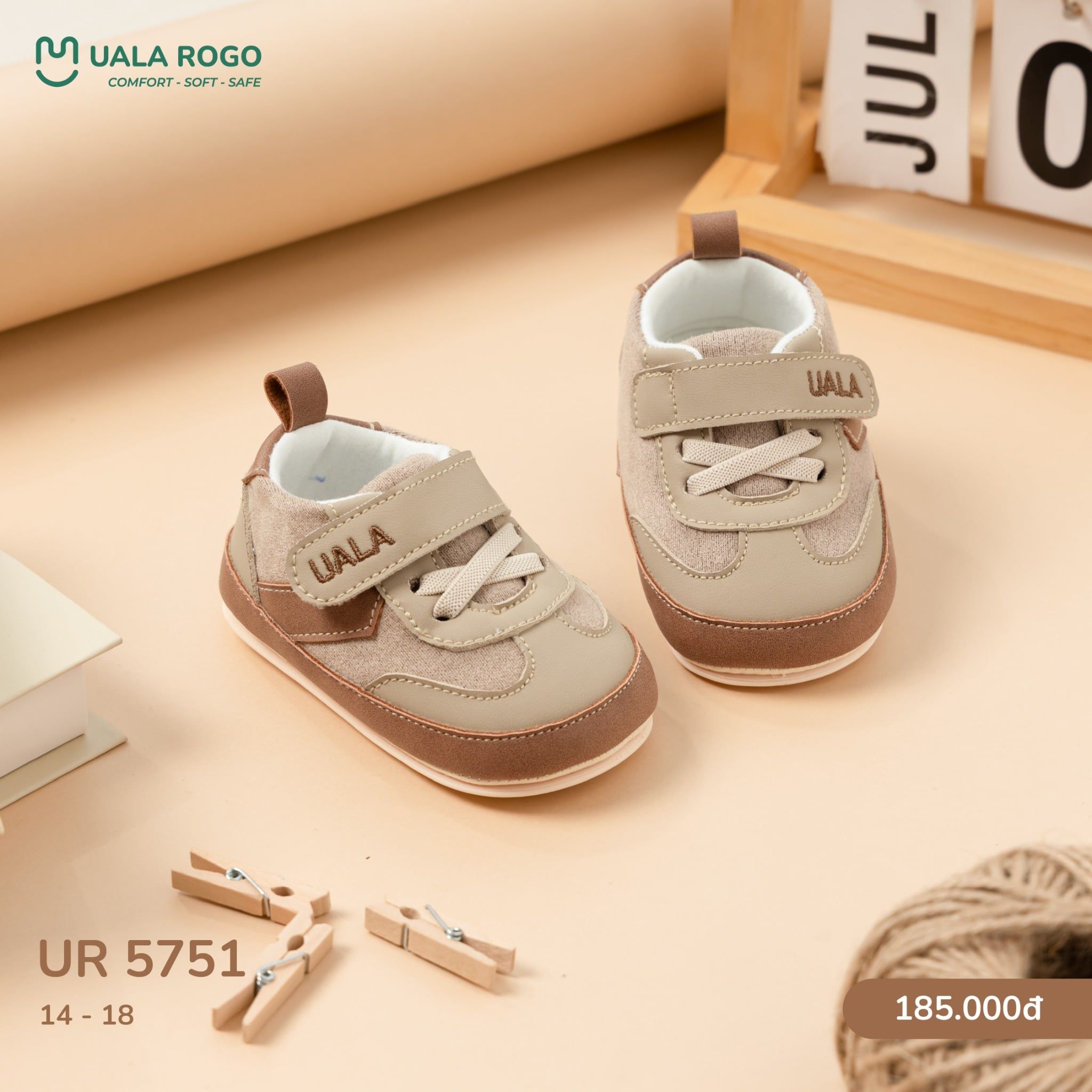  Giày Sơ Sinh Cho Bé UR 5751 