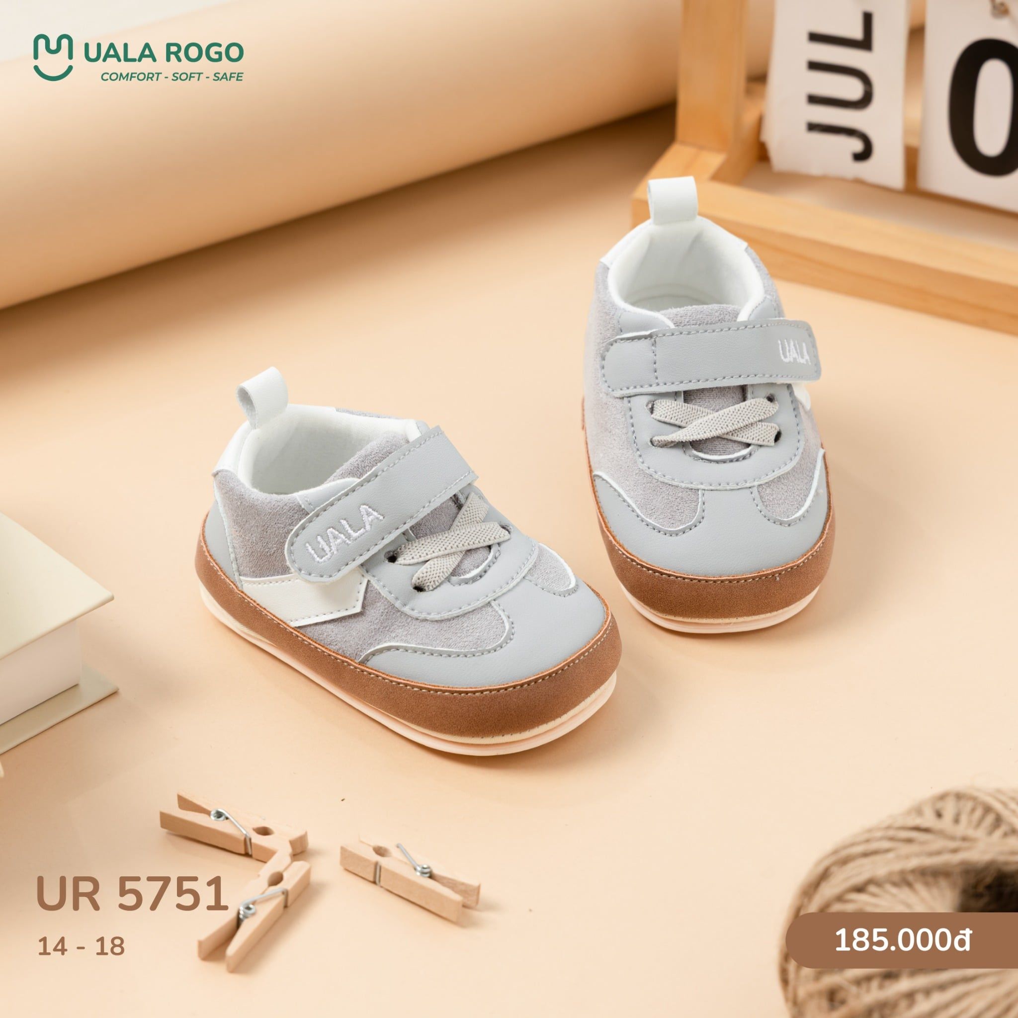  Giày Sơ Sinh Cho Bé UR 5751 