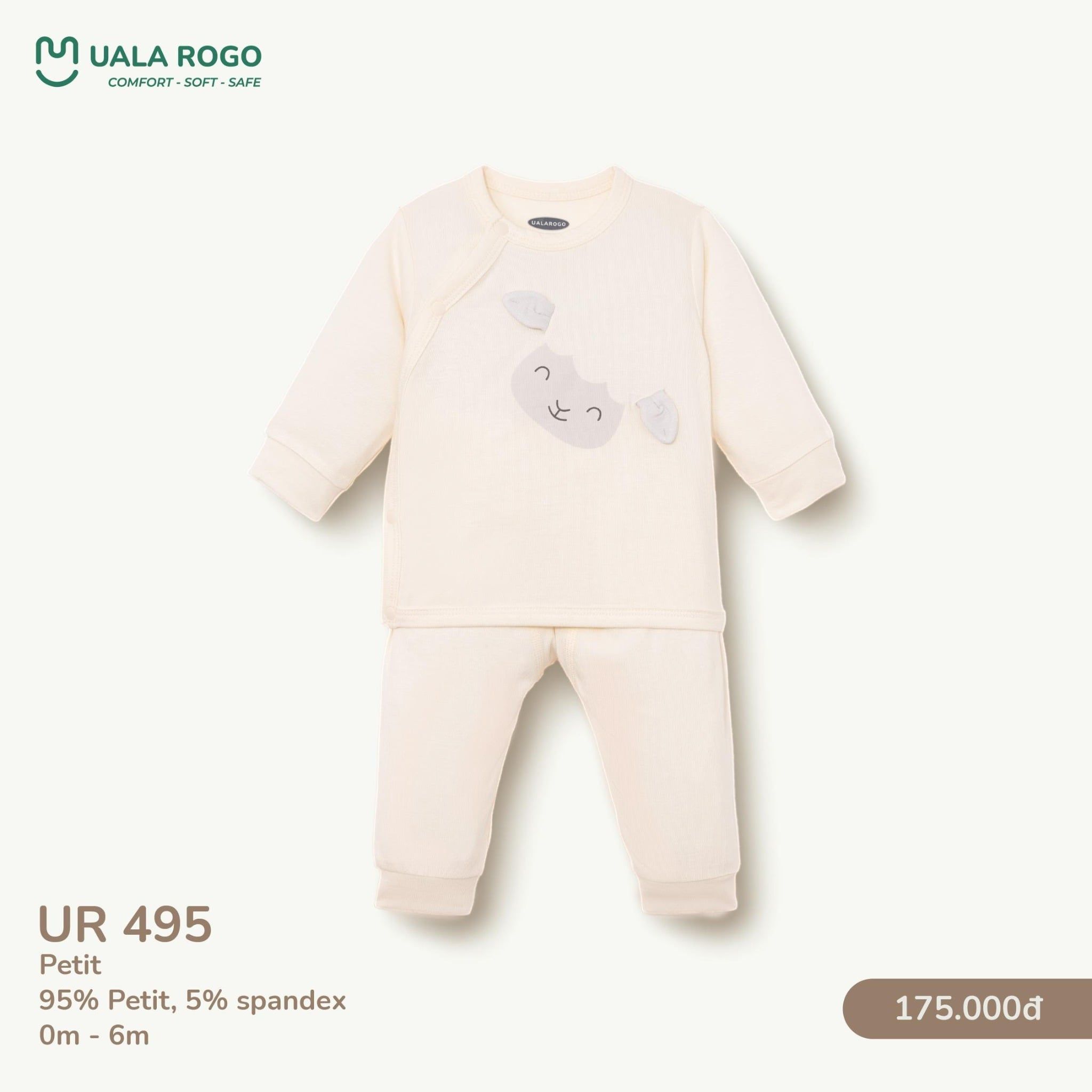  Bộ Dài Tay Cho Bé UR 495 