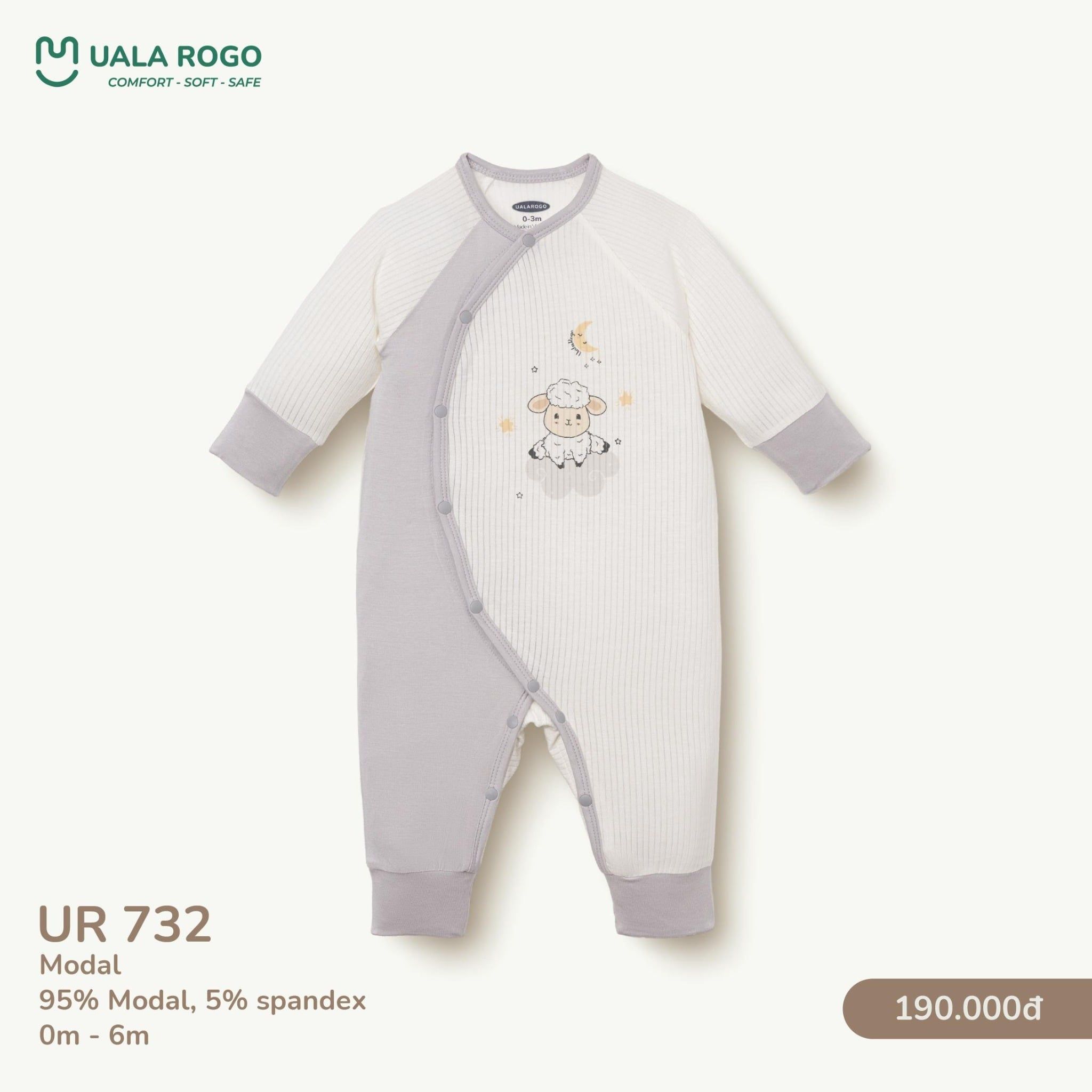  Body Dài Tay Cho Bé UR 732 