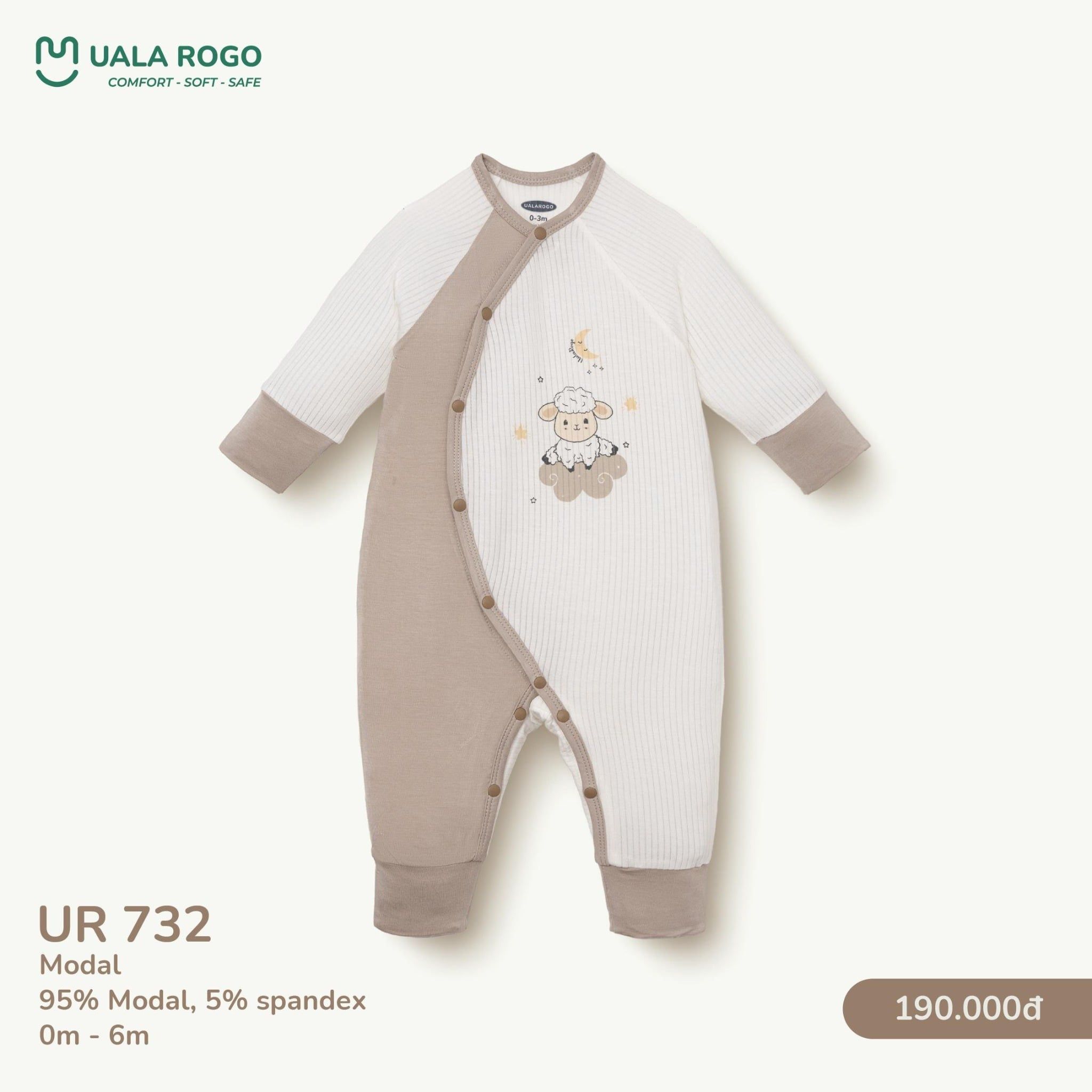  Body Dài Tay Cho Bé UR 732 