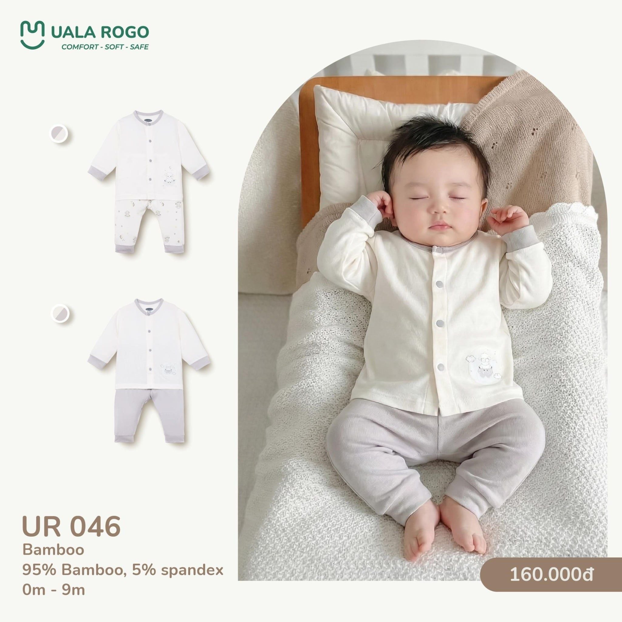  Bộ Dài Tay Cho Bé UR 046 