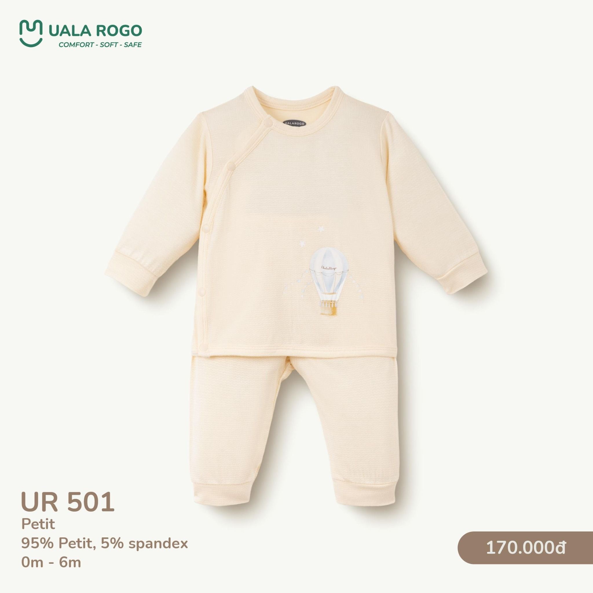  Bộ Dài Tay Cho Bé UR 501 