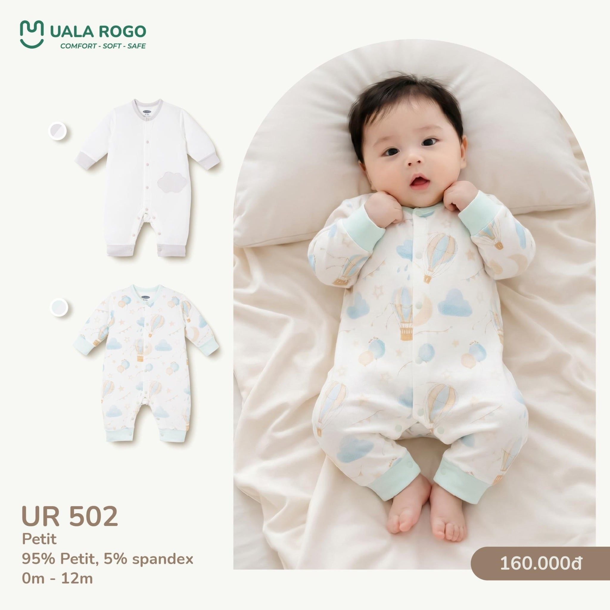  Body Dài Tay Cho Bé UR 502 