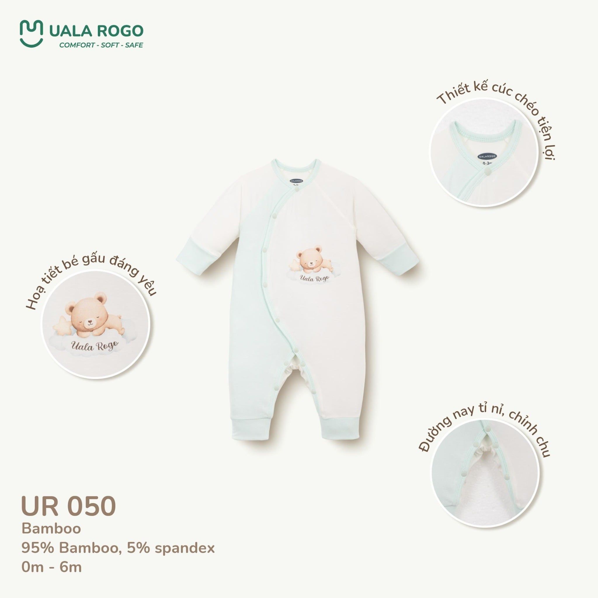  Body Dài Tay Cho Bé UR 050 