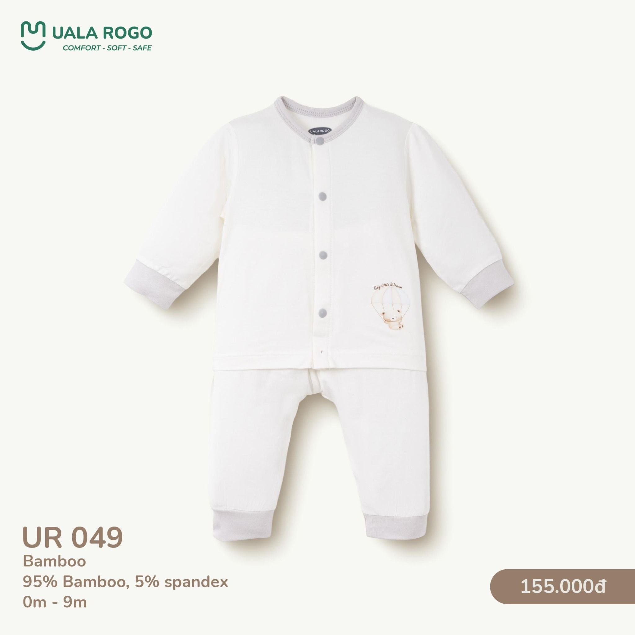  Bộ Dài Tay Cho Bé UR 049 