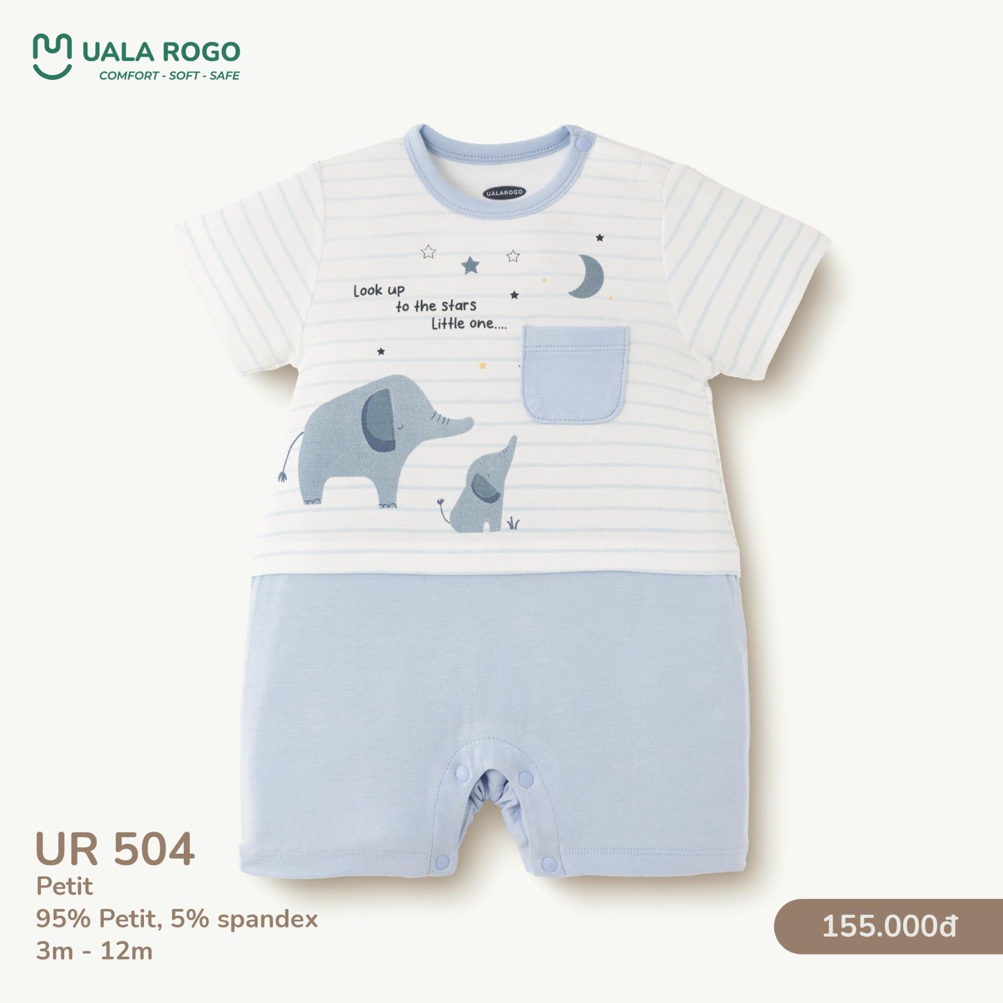  Body Cộc Tay Cho Bé UR 504 