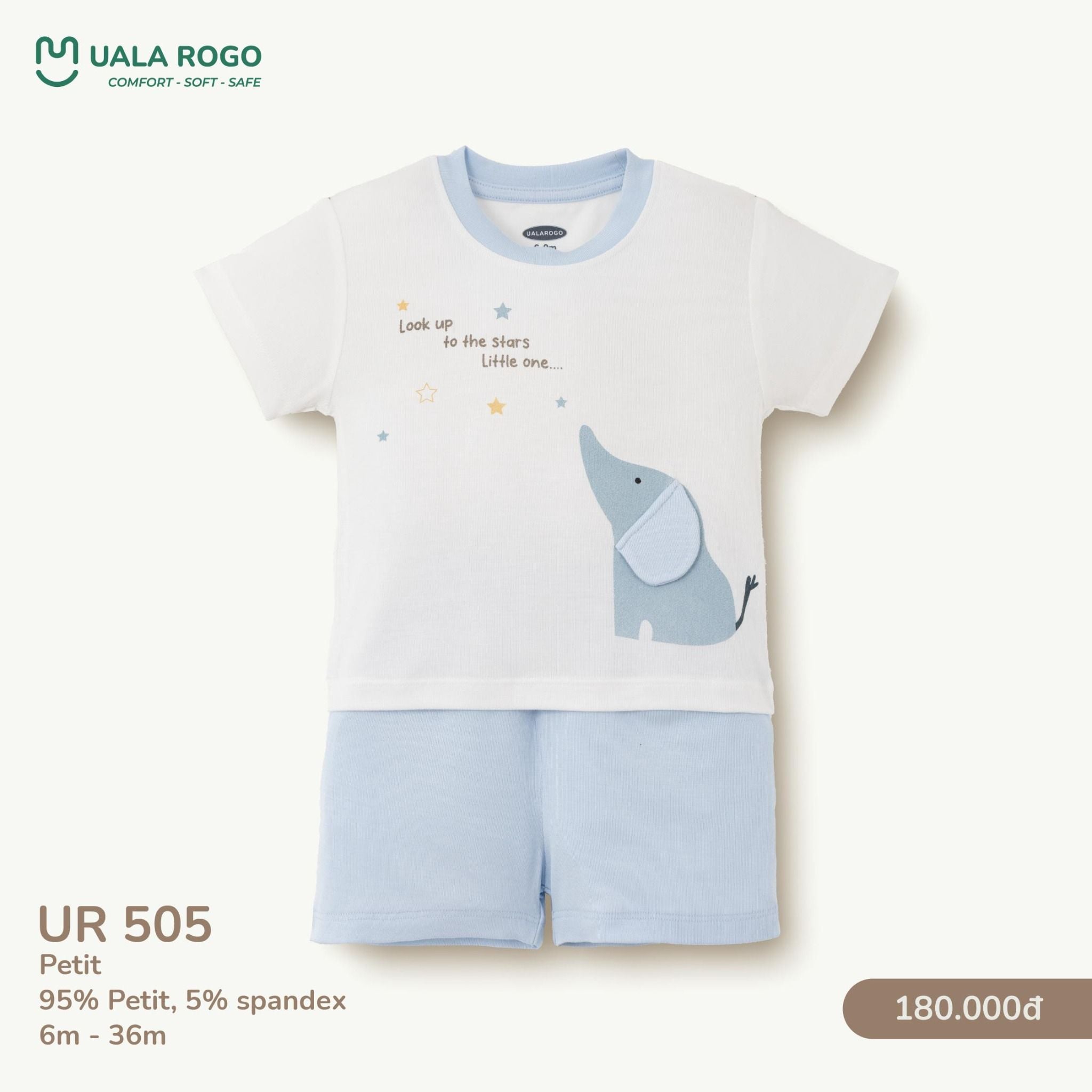  Bộ Cộc Tay Cho Bé UR 505 