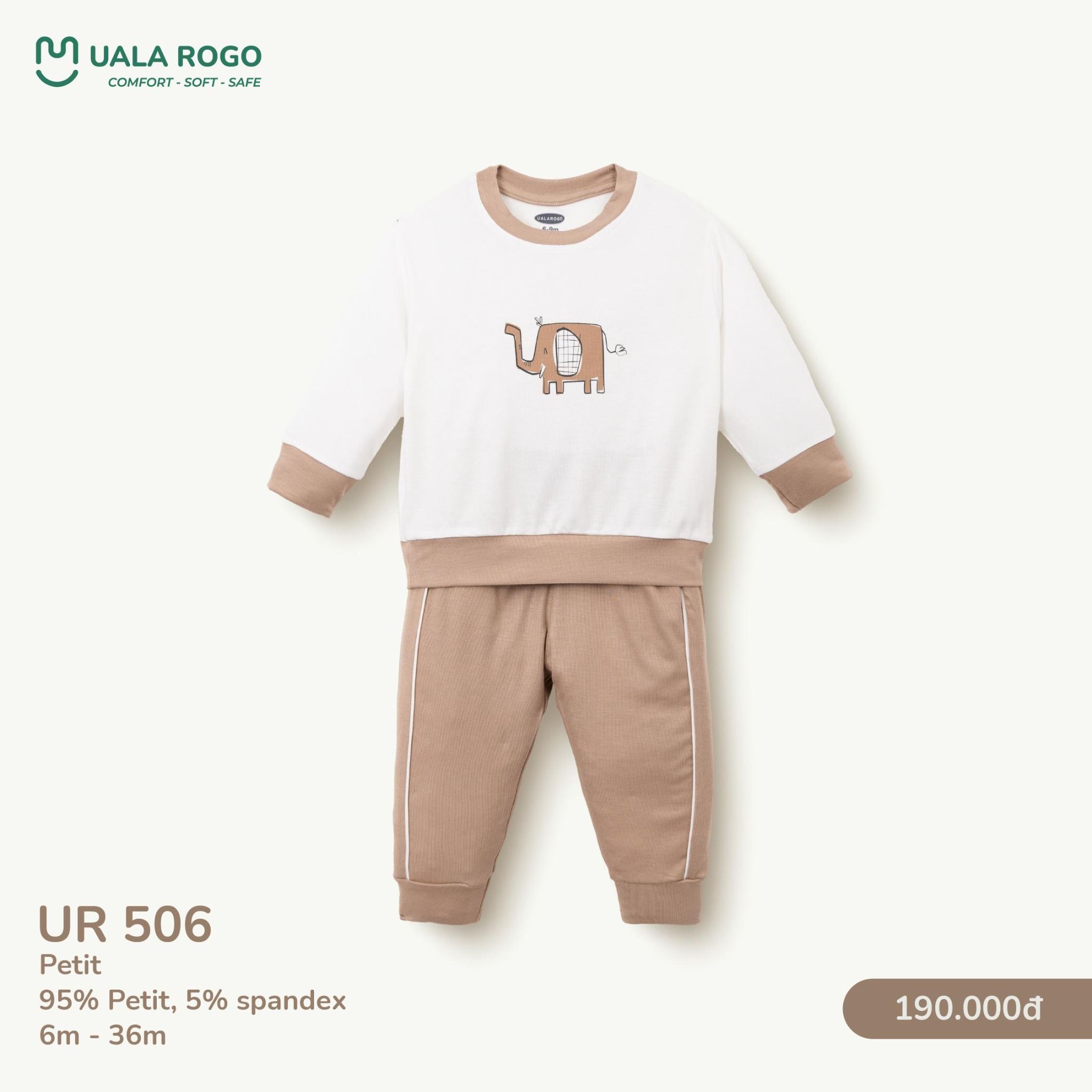  Bộ Dài Tay Cho Bé UR 506 