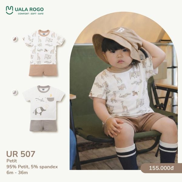  Bộ Cộc Tay Cho Bé UR 507 