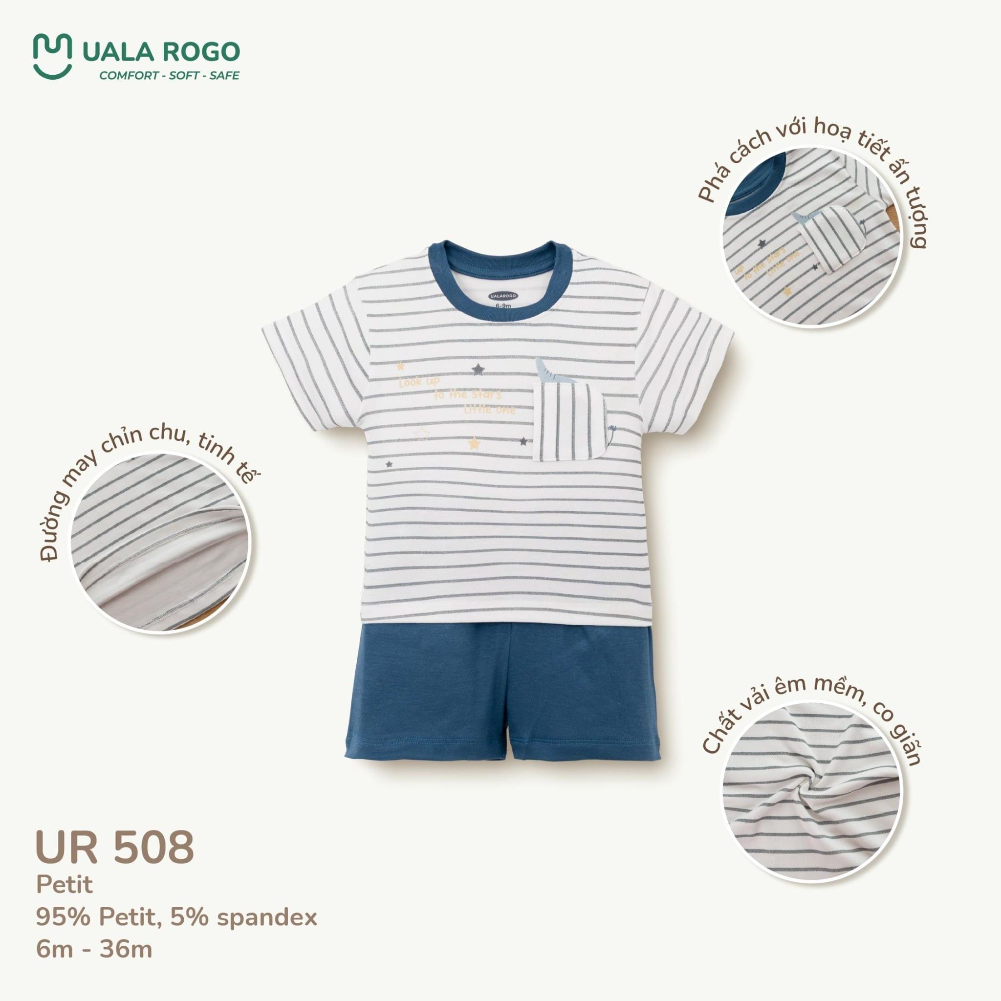  Bộ Cộc Tay Cho Bé UR 508 