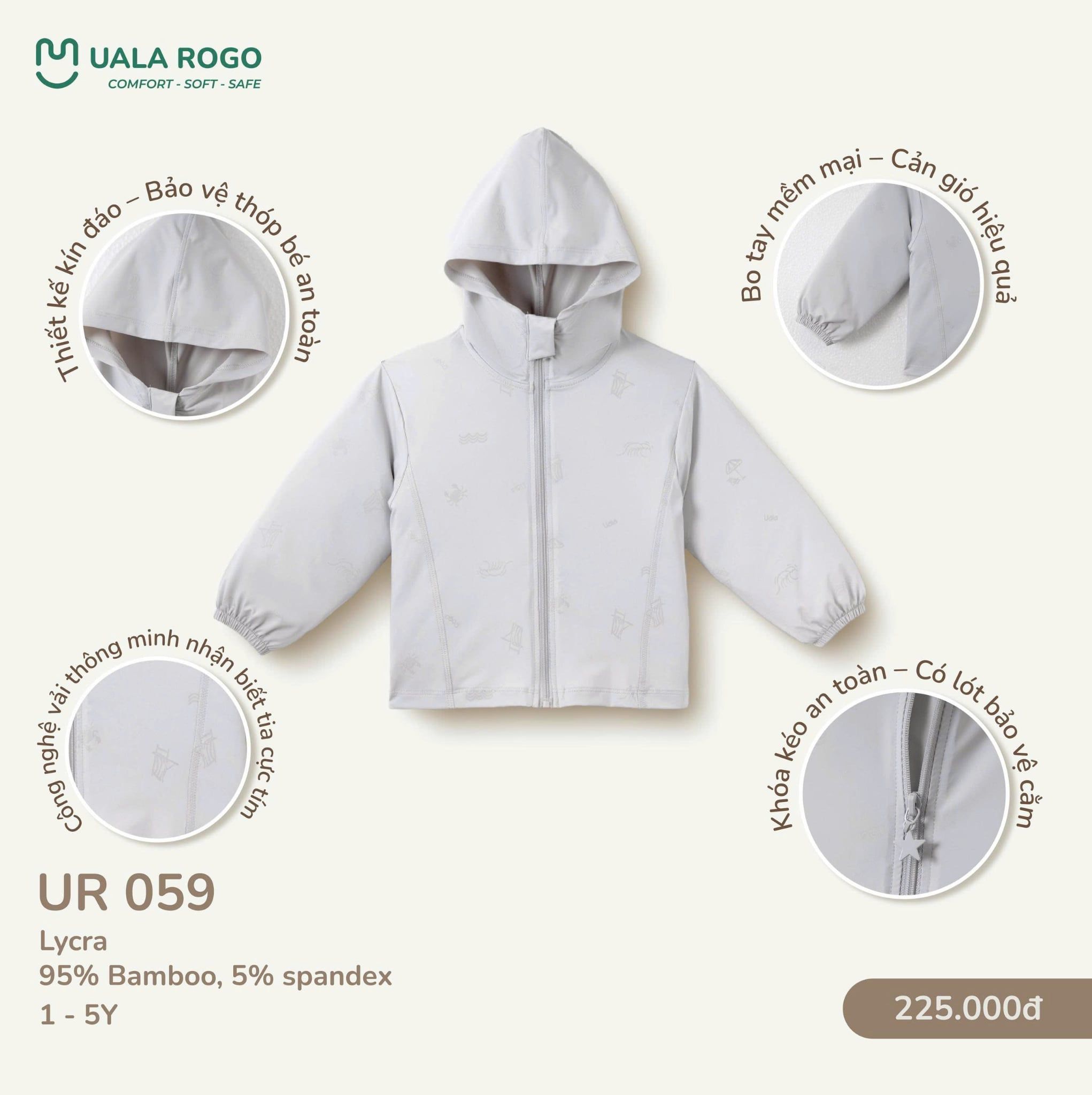  Áo chống nắng fresh vibes UR 059 