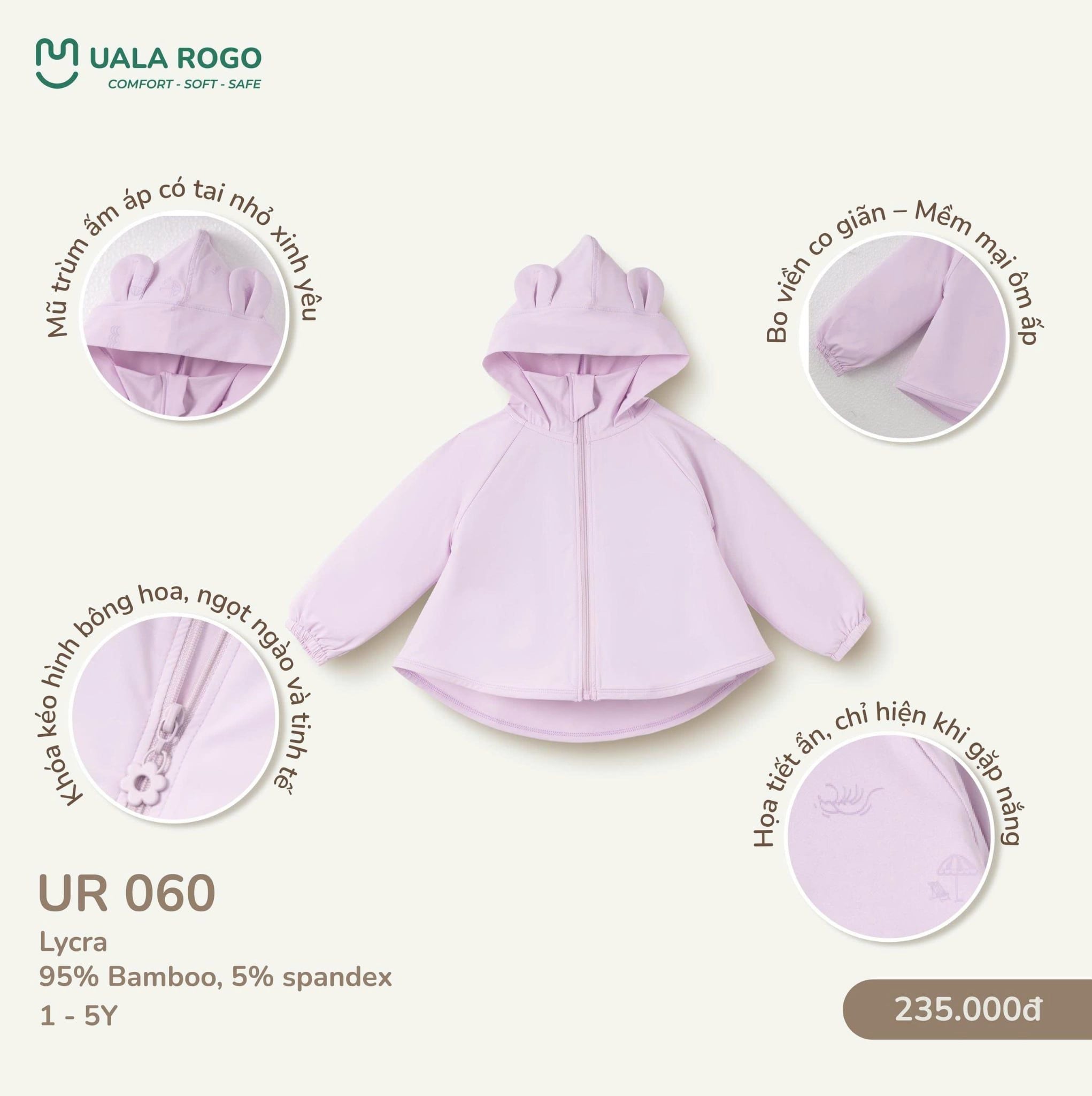 Áo chống nắng fresh vibes UR 060 