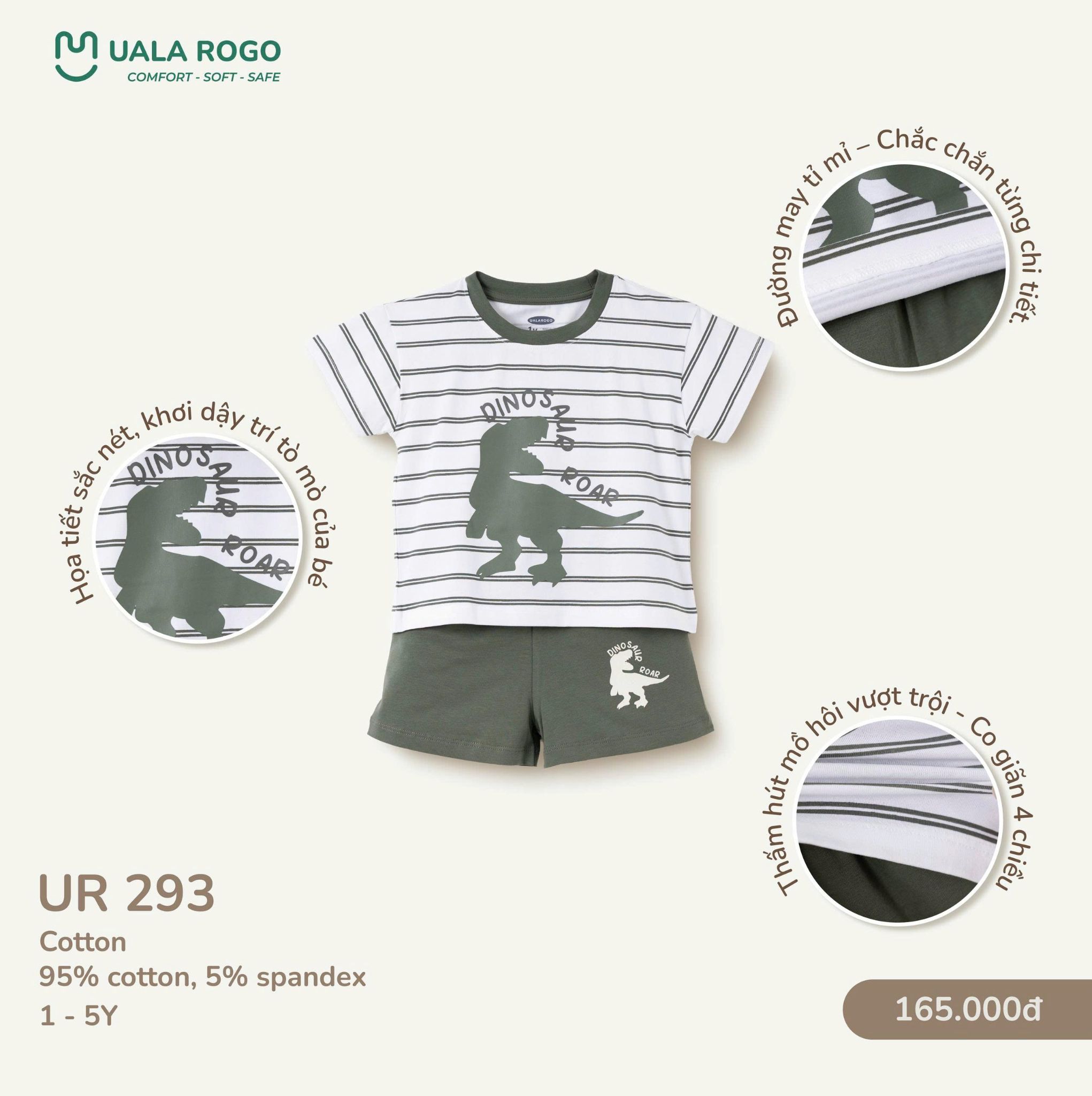  Bộ cộc dino UR 293 