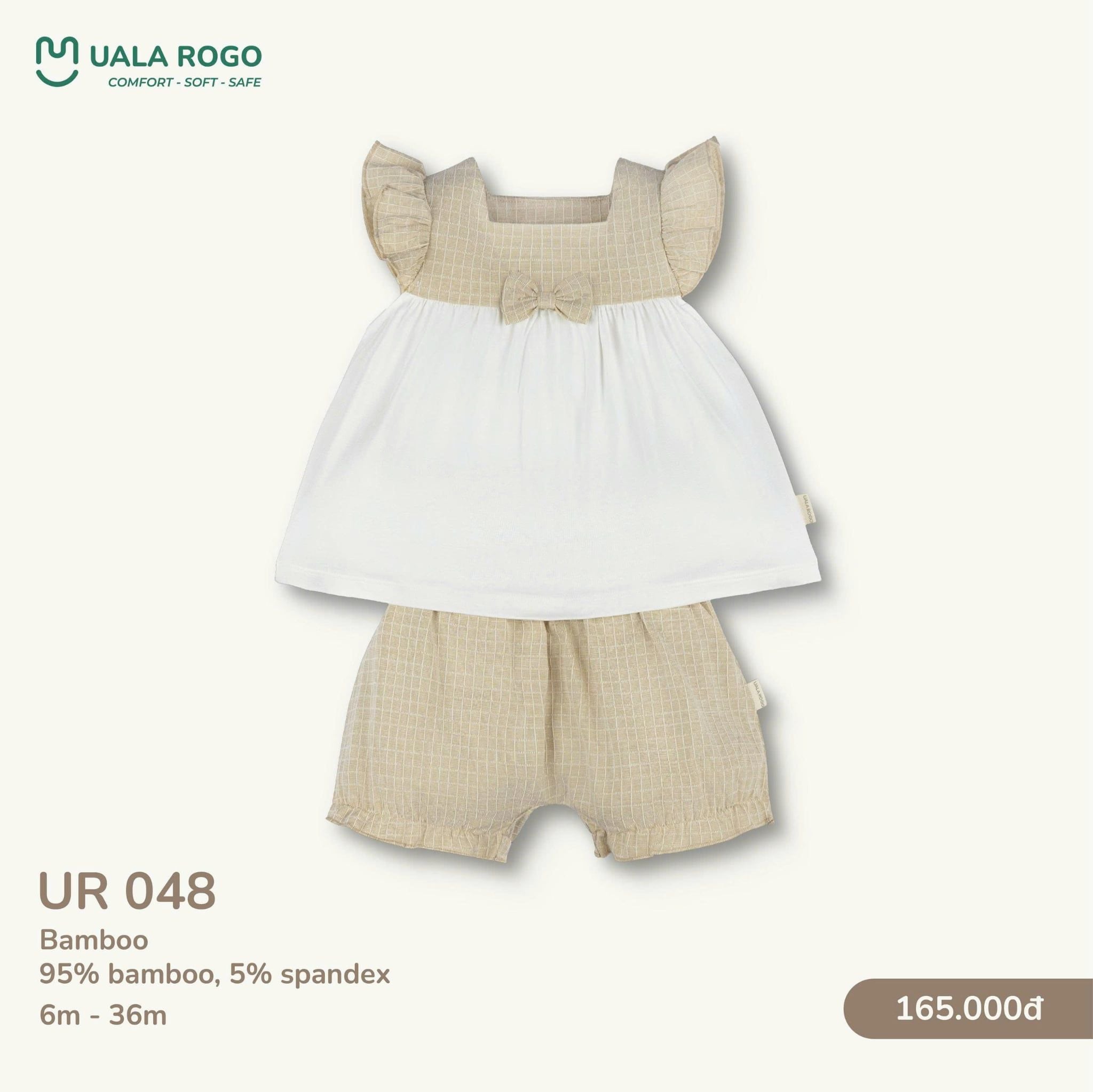  Bộ cộc Bow baby UR 048 
