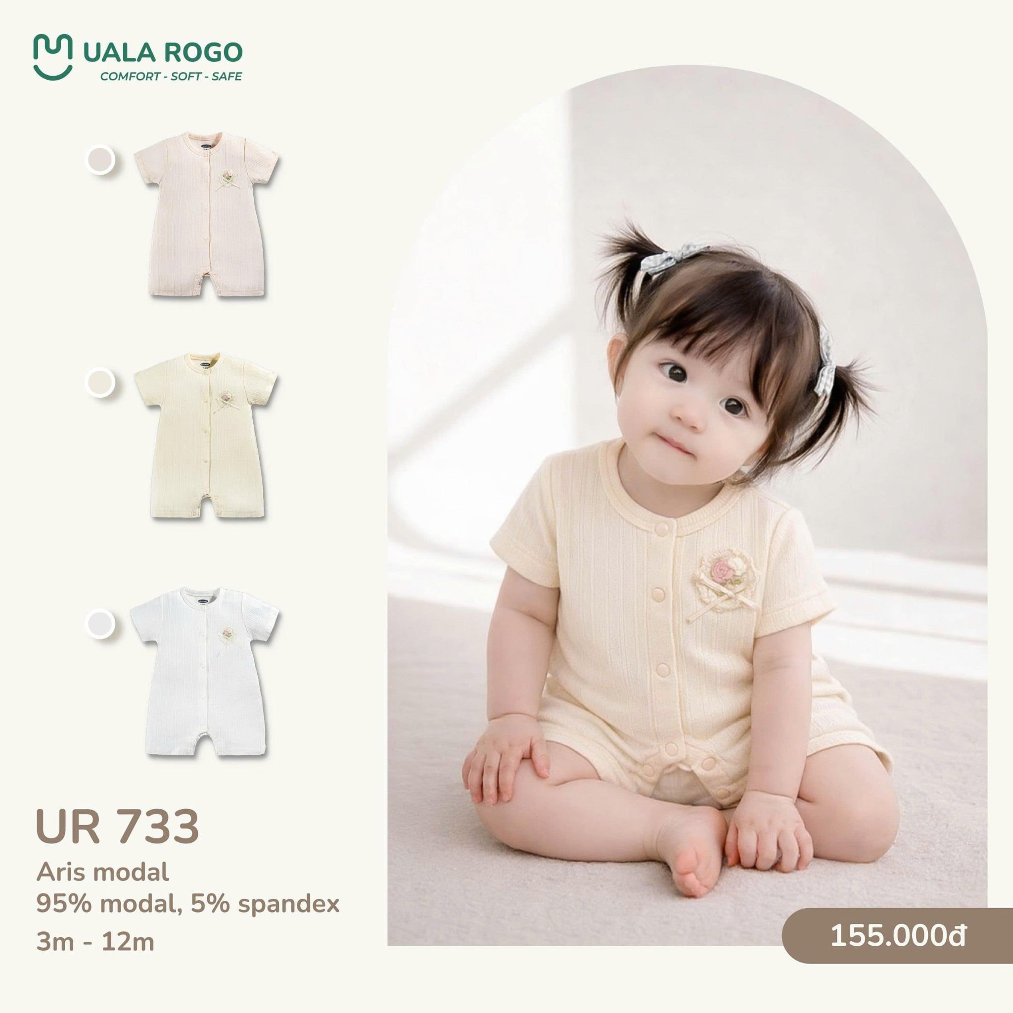  Body cộc bé gái UR 733 