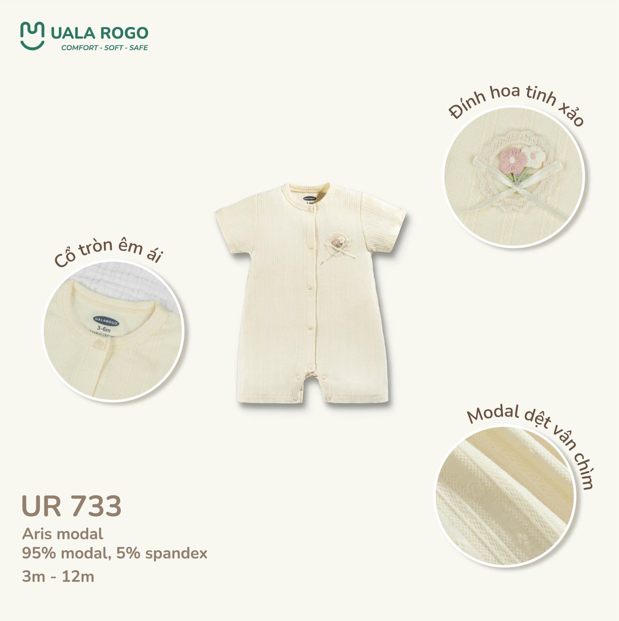  Body cộc bé gái UR 733 