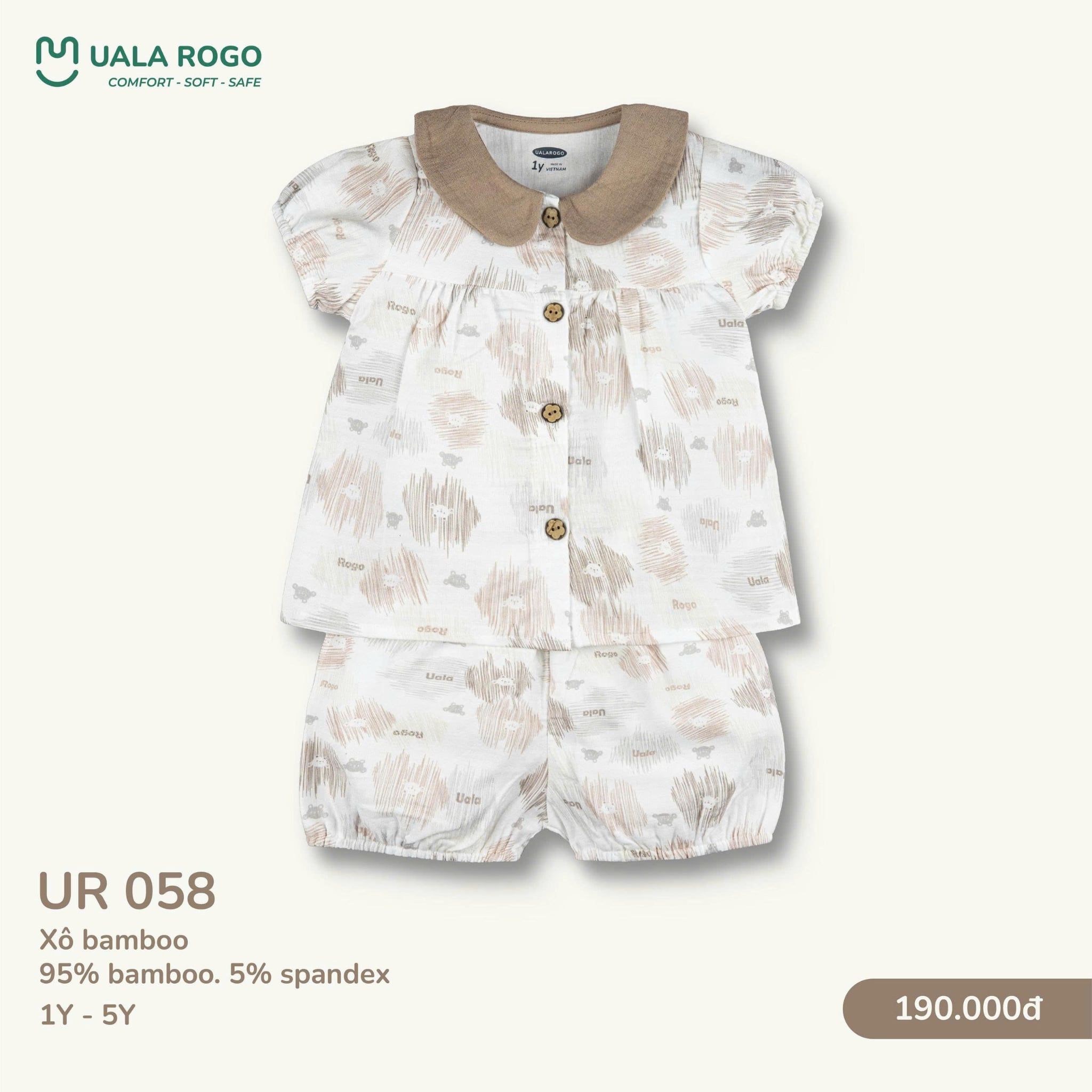 Bộ cộc bé gái UR 058 