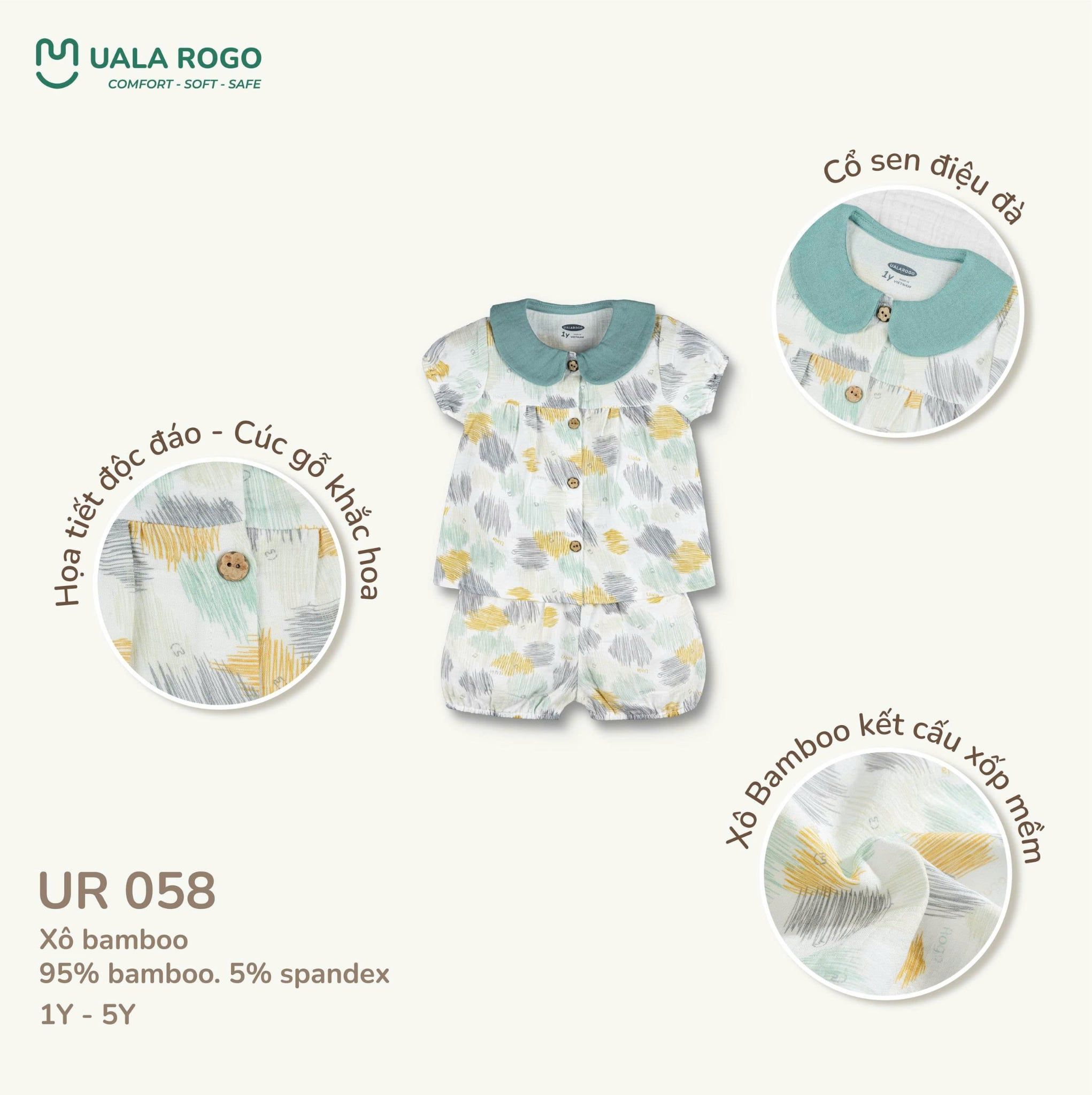  Bộ cộc bé gái UR 058 