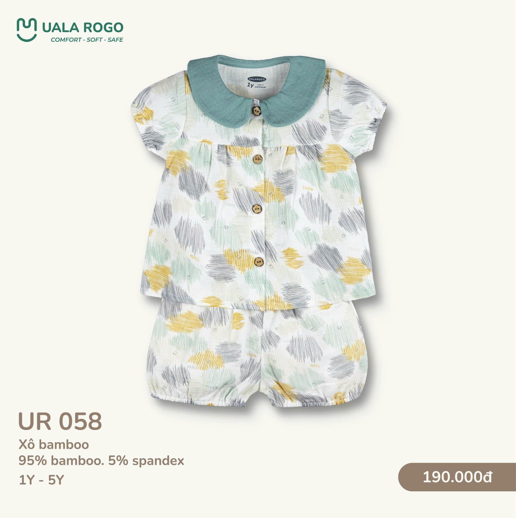  Bộ cộc bé gái UR 058 