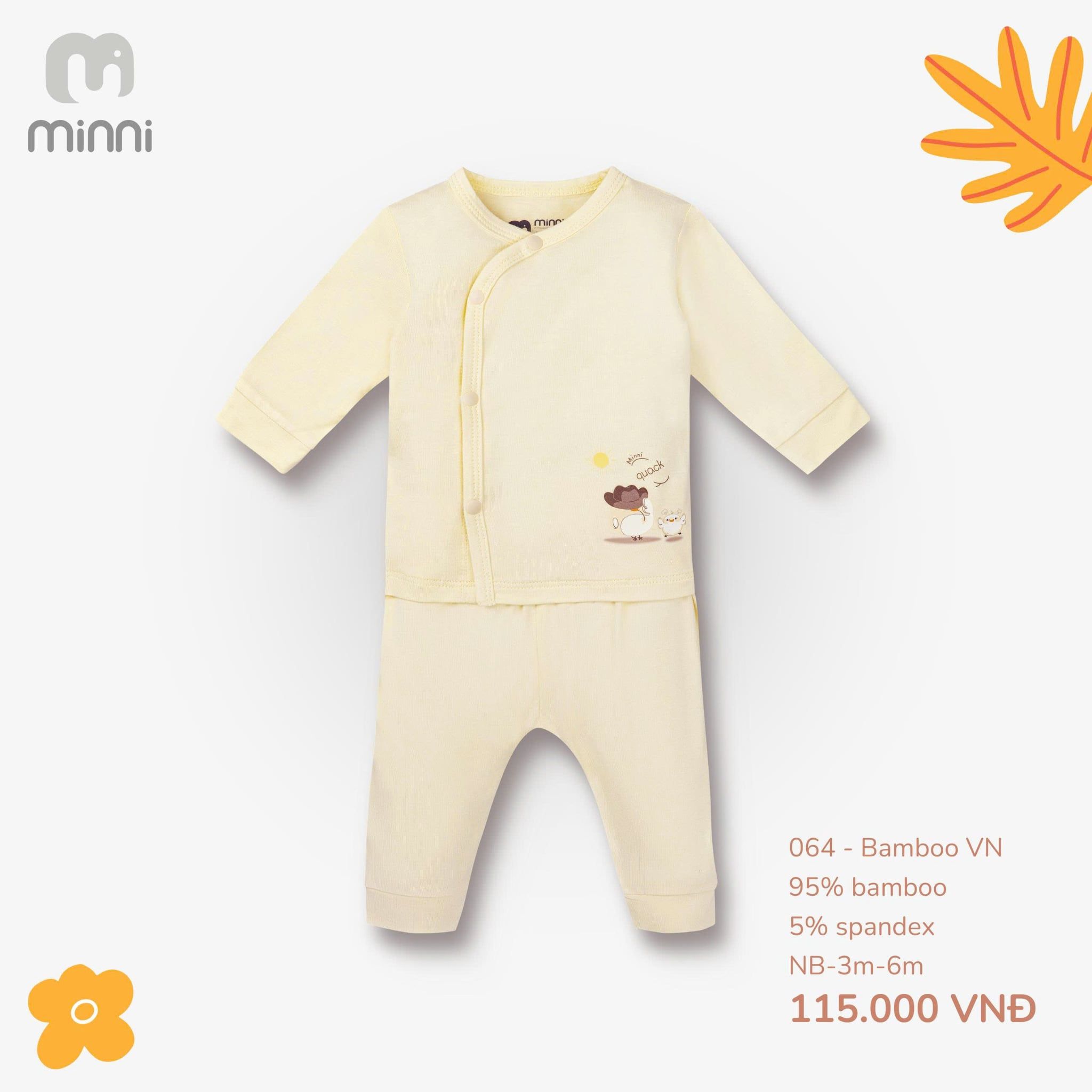  Bộ cài chéo sơ sinh UR 064 
