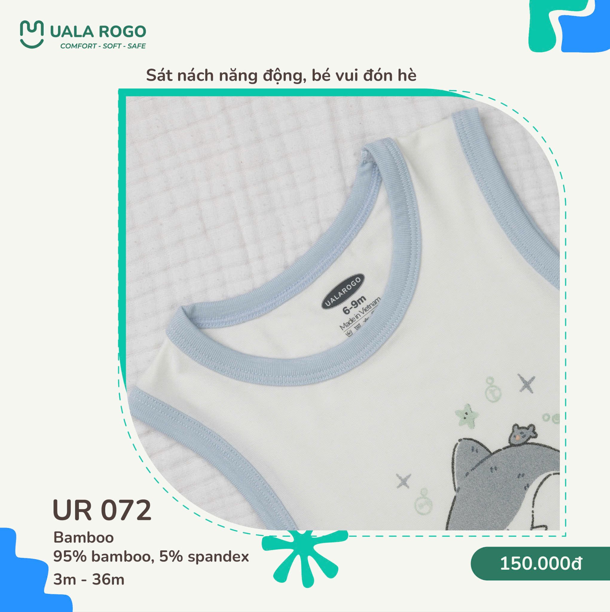  Bộ sát nách UR 072 