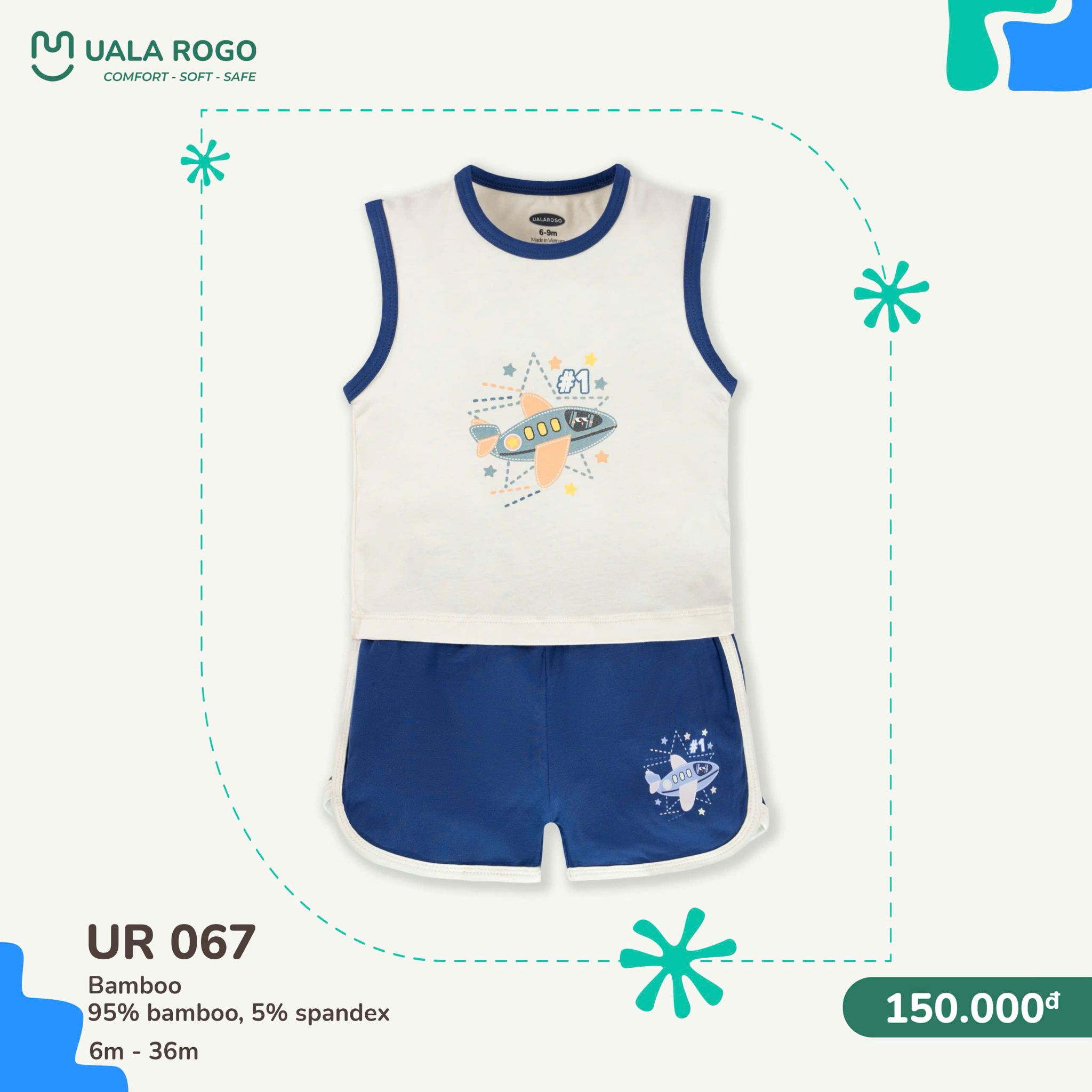 Bộ sát nách UR 067 