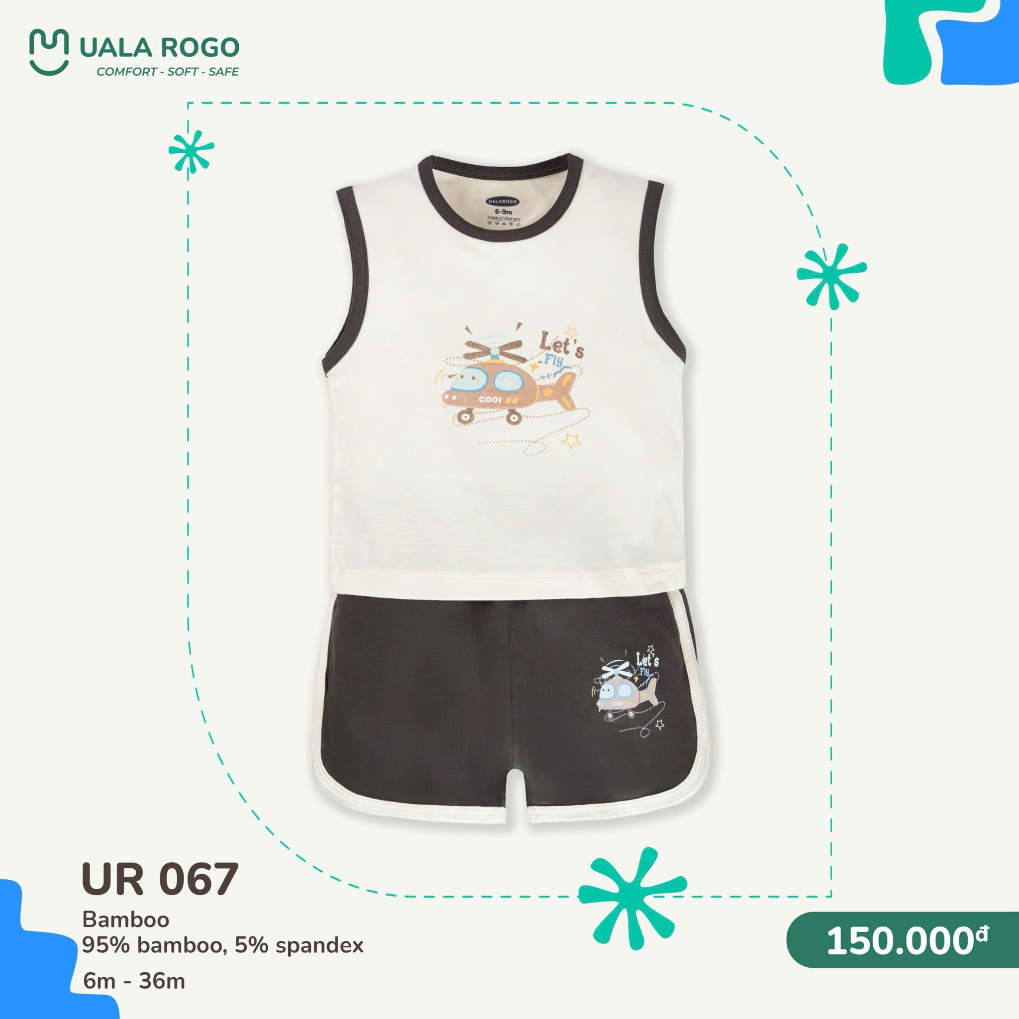  Bộ sát nách UR 067 