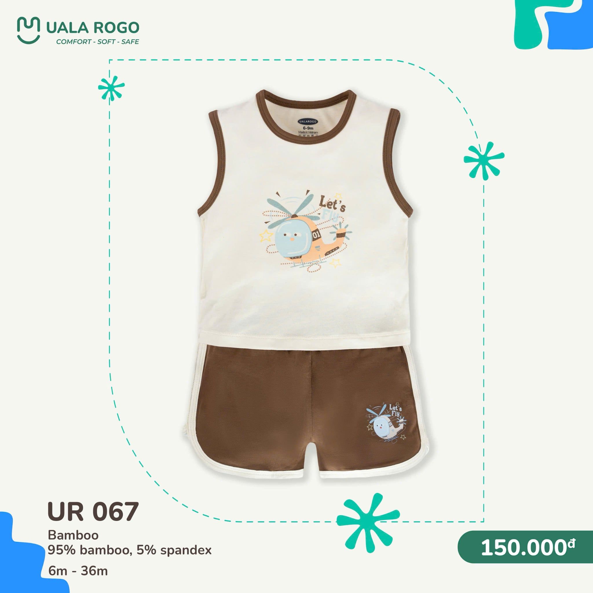  Bộ sát nách UR 067 