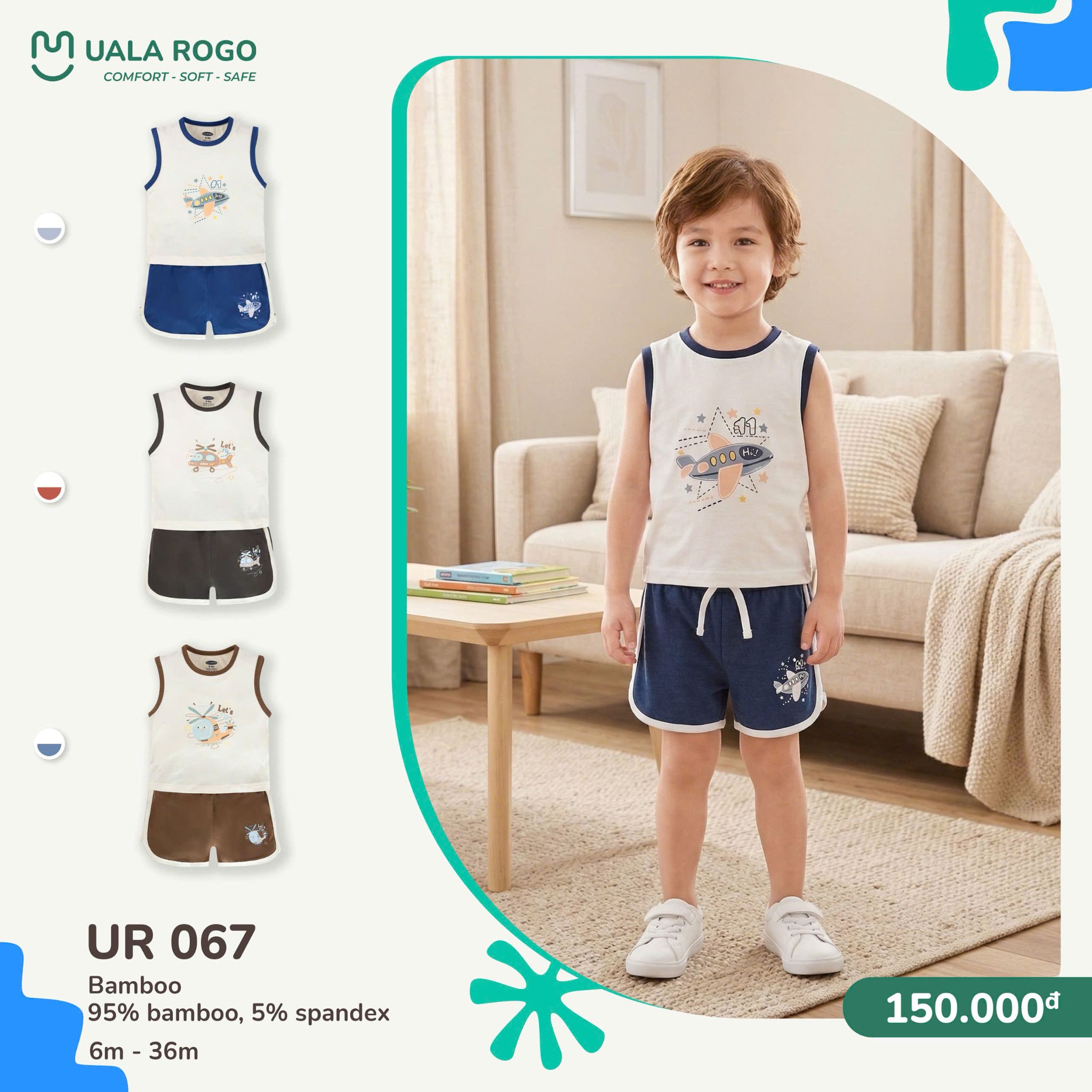  Bộ sát nách UR 067 