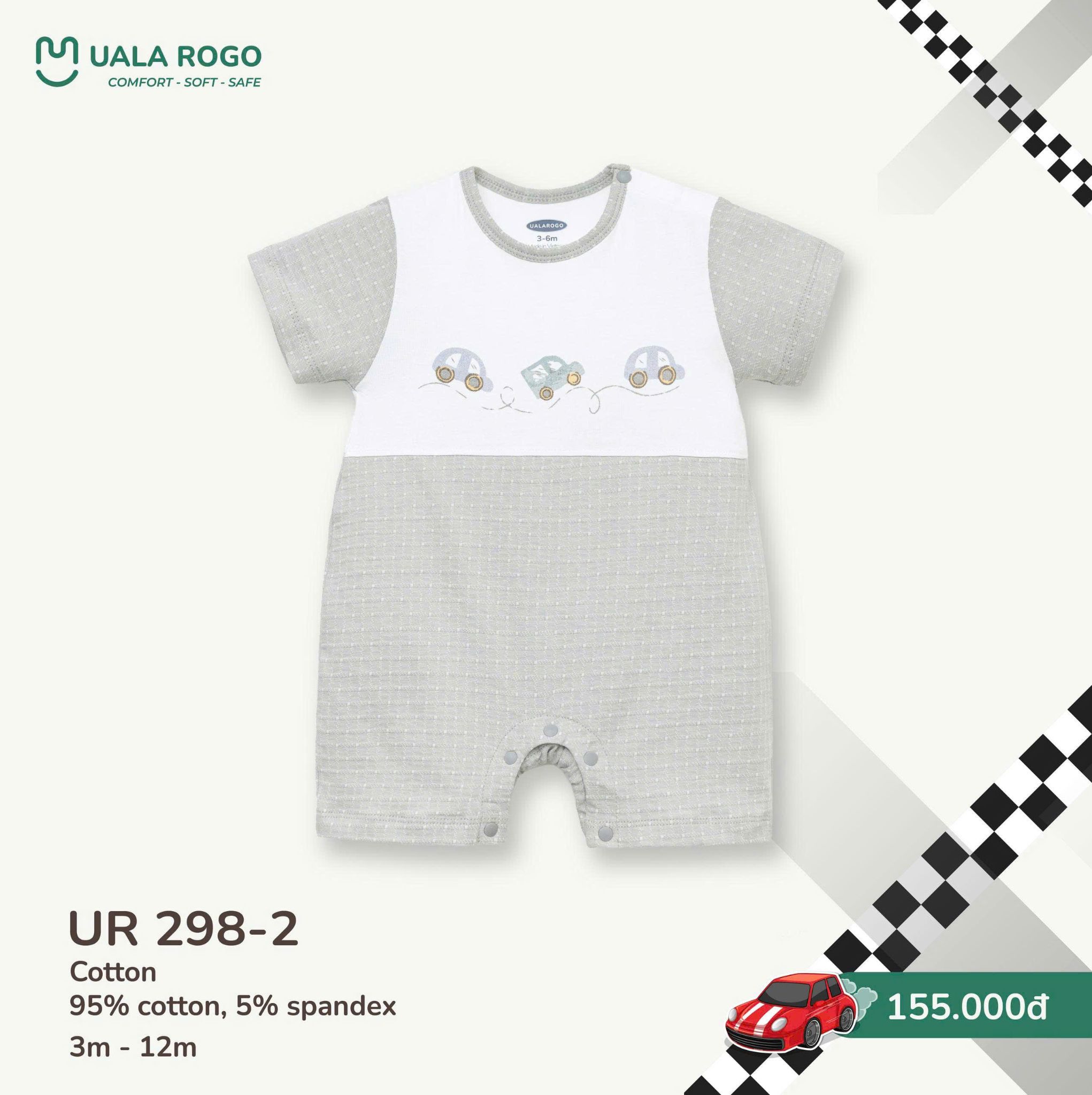  Body cộc cúc vai UR 298 