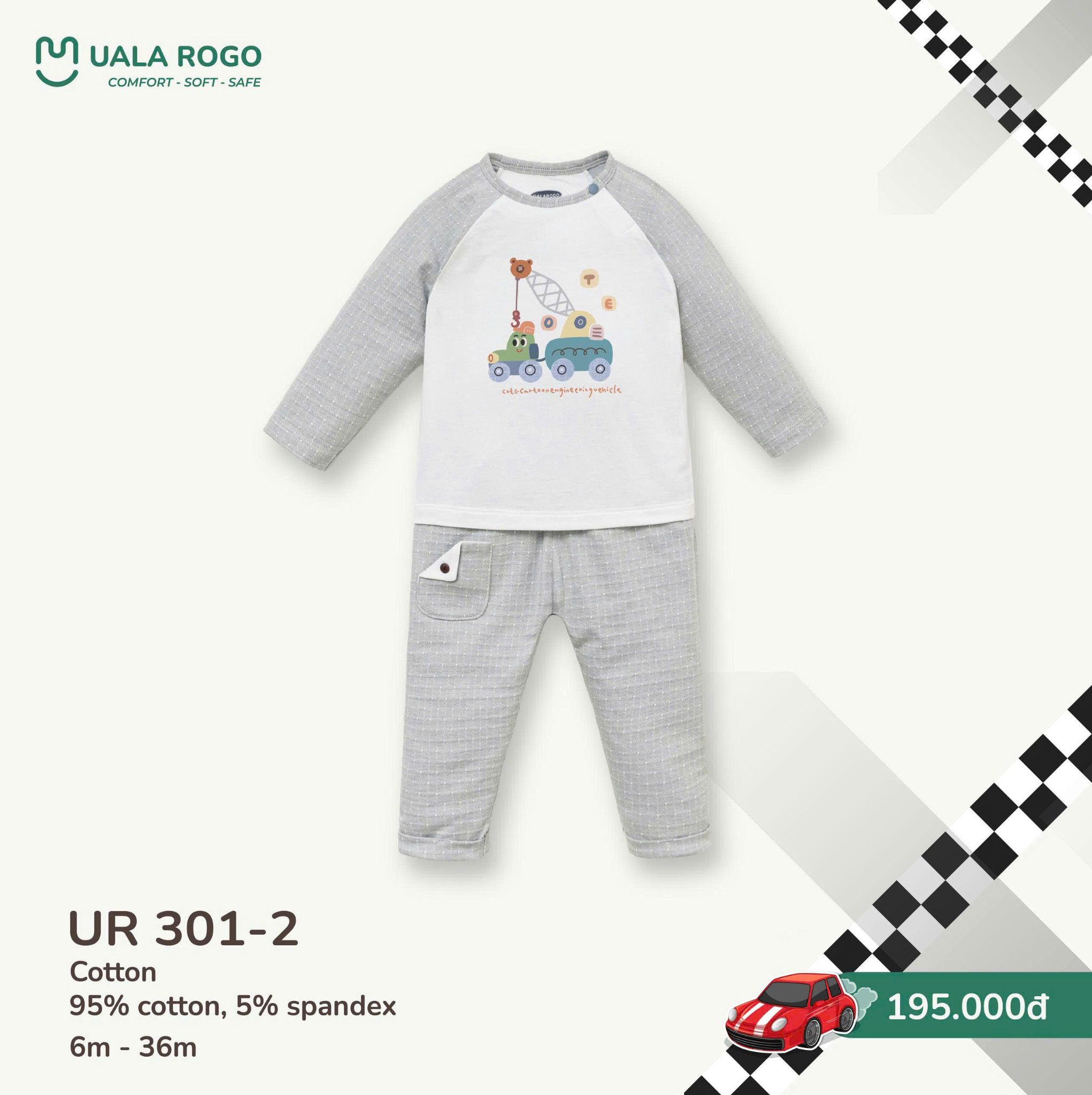 Bộ dài tay cổ viền UR 301 