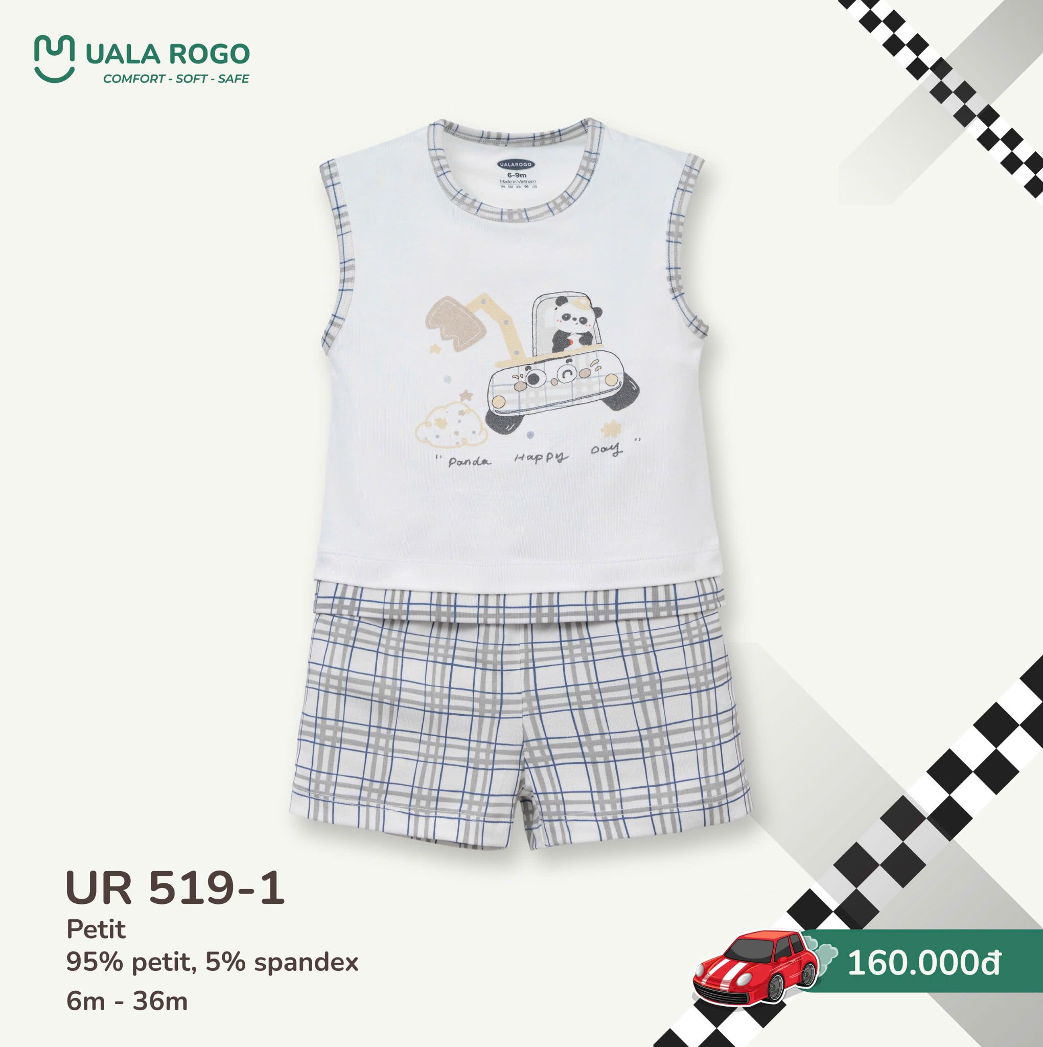  Bộ sát nách UR 519 