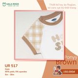  Bộ cộc tay ponyy brown UR 517 